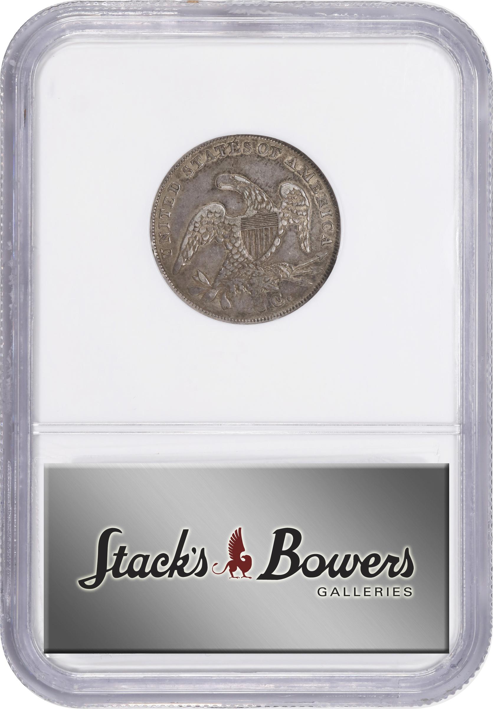 image for: 1836 Capped Bust Quarter. B-5. Rarity-6+. EF-45 (NGC).