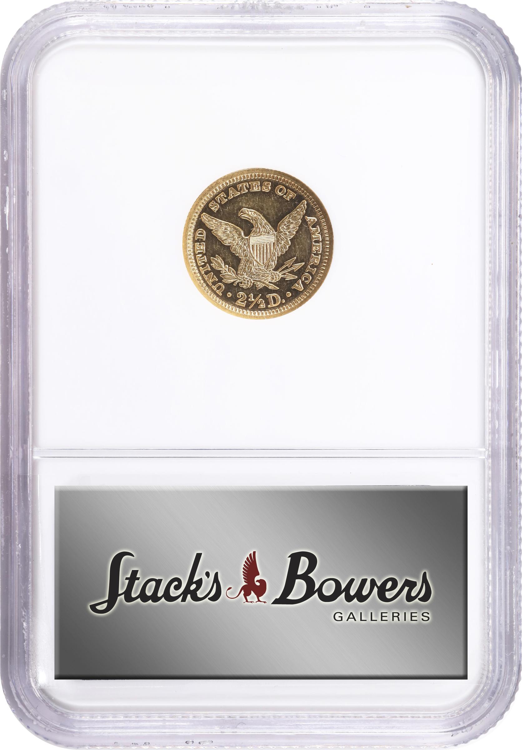 image for: 1885 Liberty Head Quarter Eagle. JD-1. Rarity-5. Proof-61 Cameo (NGC).
