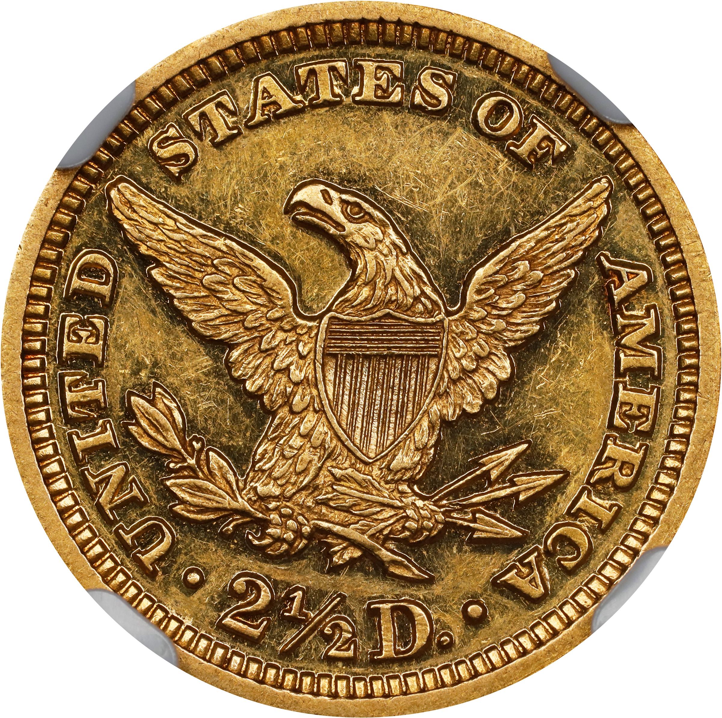 image for: 1898 Liberty Head Quarter Eagle. JD-1. Rarity-4. Proof-61 (NGC).