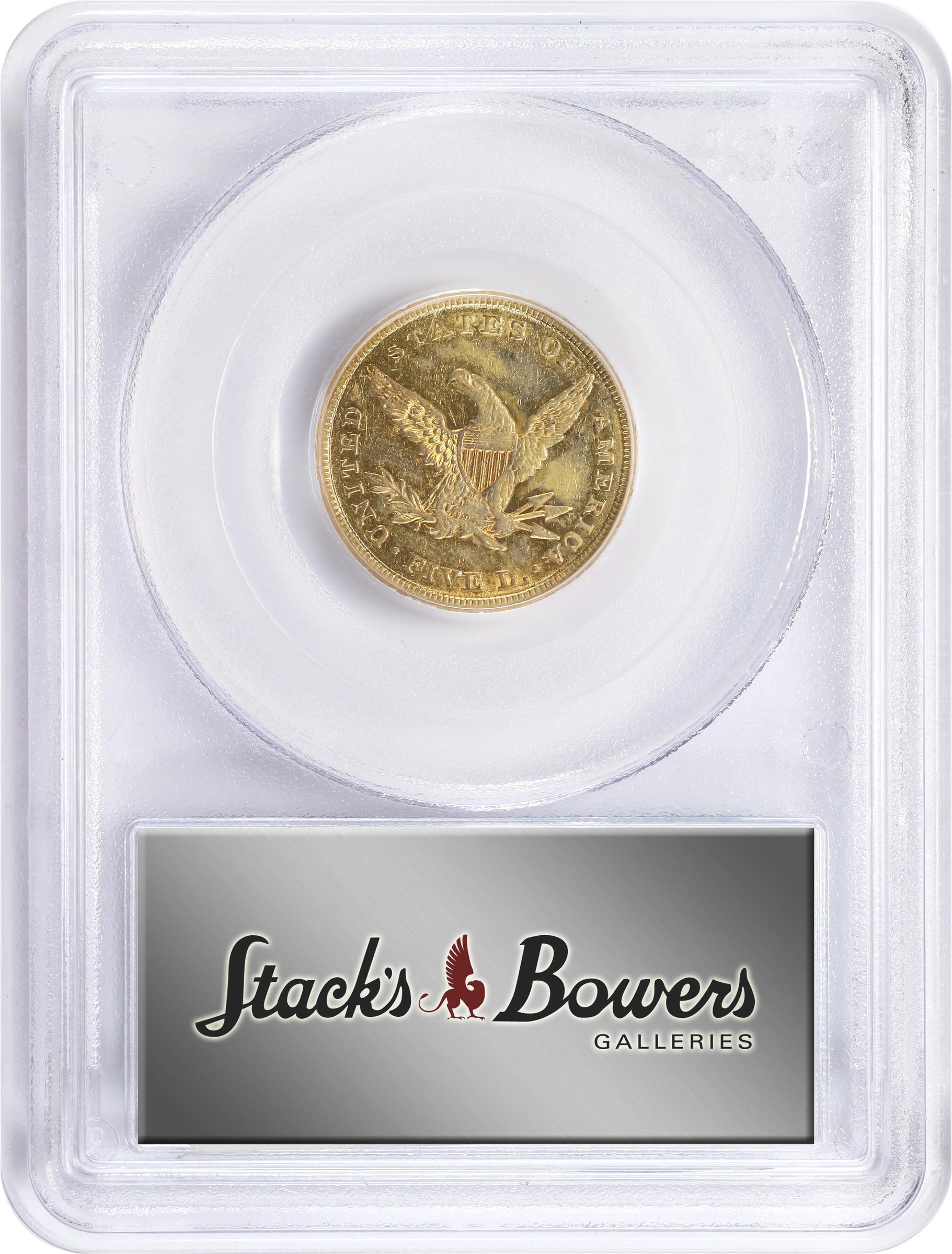 image for: 1841 Liberty Head Half Eagle. AU-53 (PCGS).