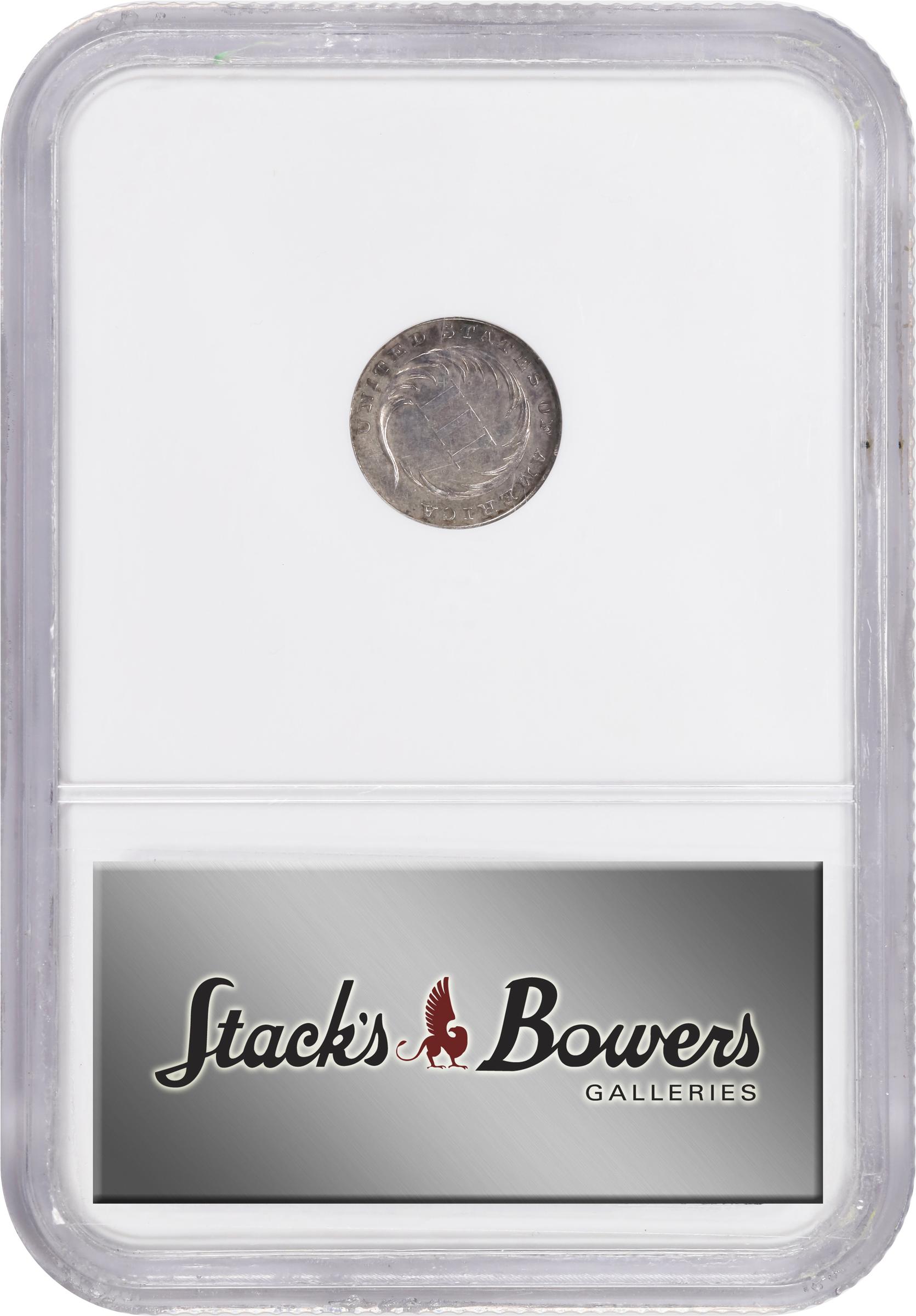 image for: 1850 Pattern Trime. Judd-125, Pollock-147. Rarity-4. Silver. Plain Edge. Proof-61 (NGC).