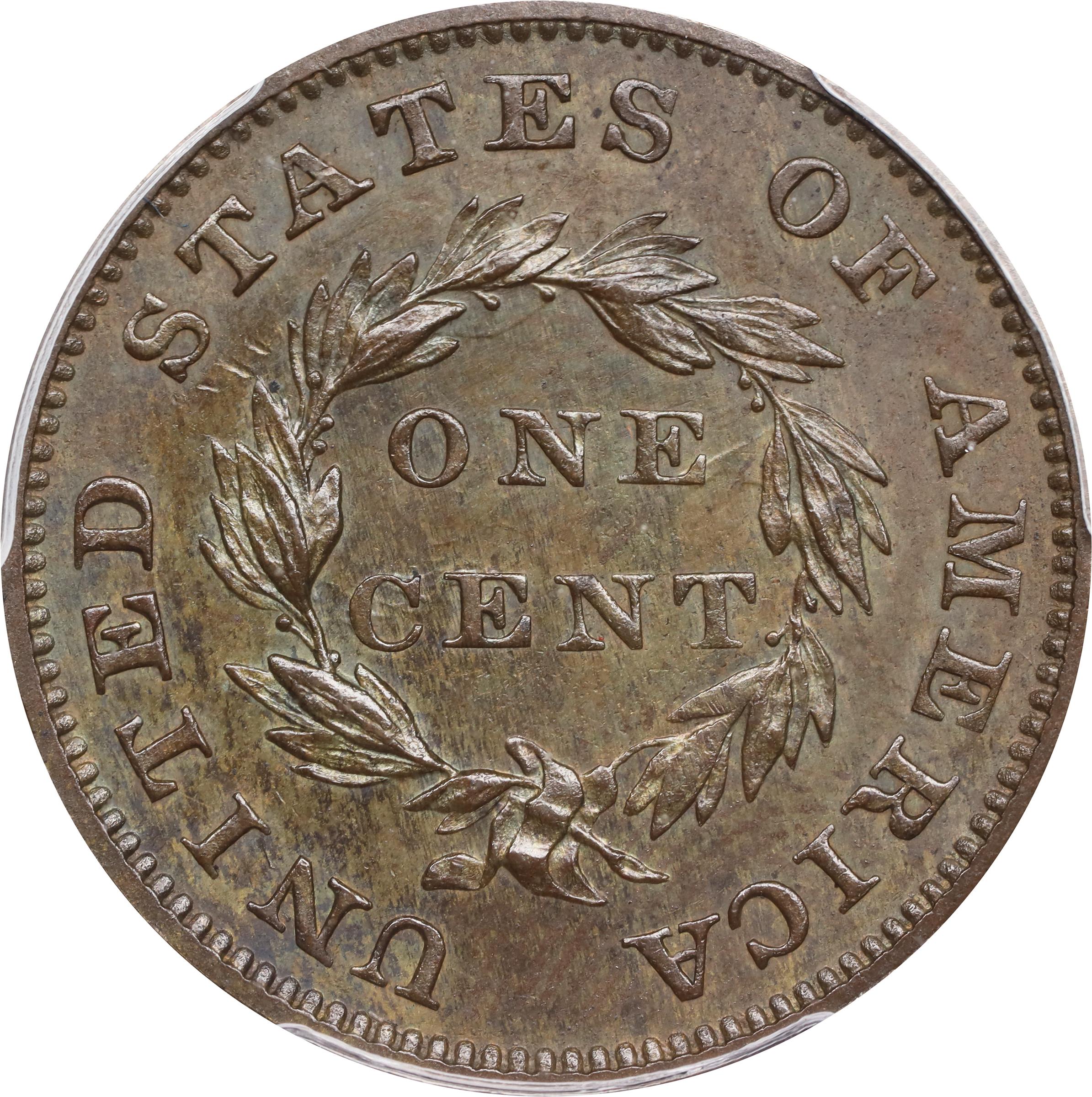 image for: 1855 Pattern Flying Eagle Cent. Judd-168 Original, Pollock-193. Rarity-4. Bronze. Plain Edge. Proof-63 BN (PCGS).