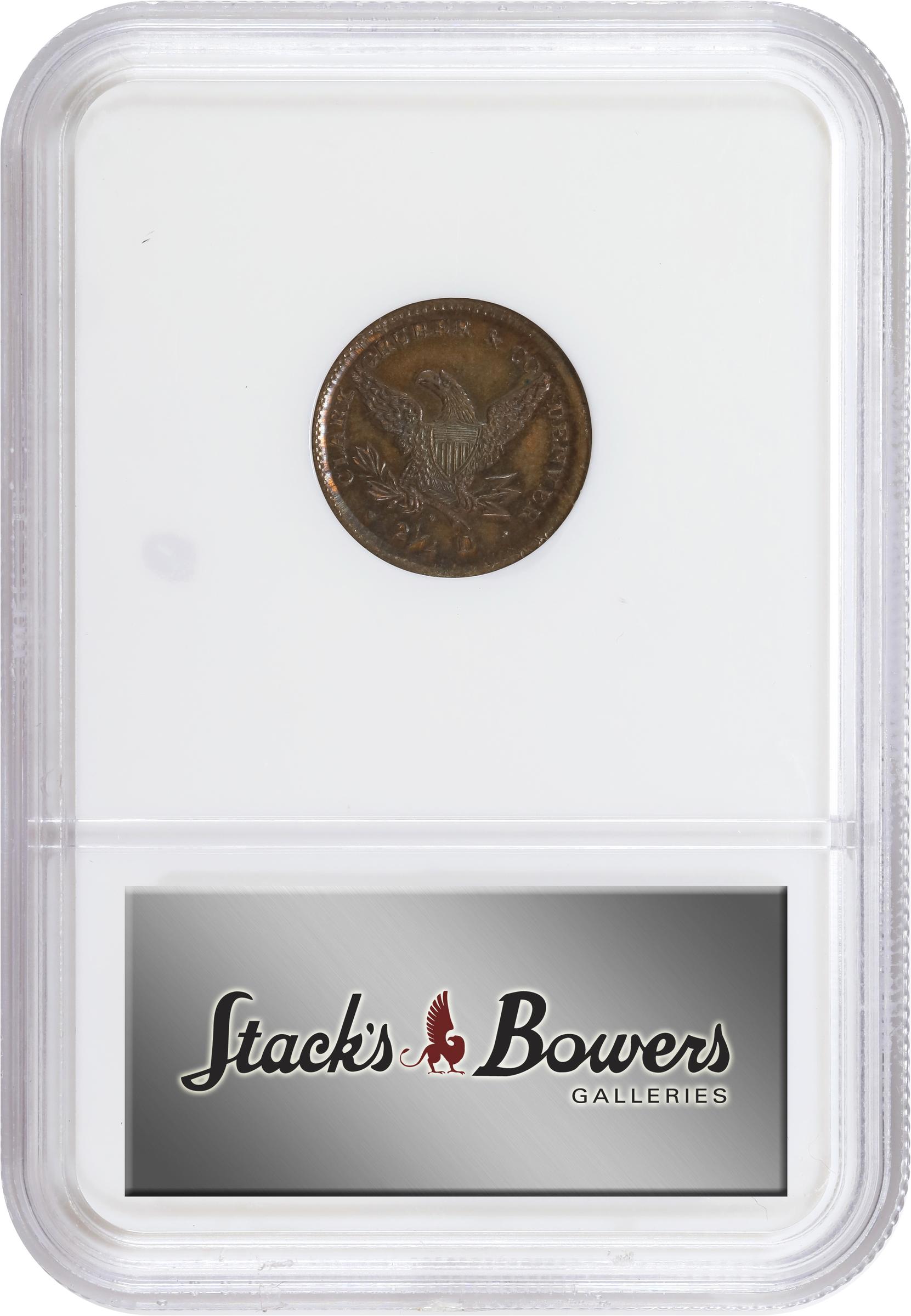 image for: 1861 Clark, Gruber & Co. $2.50 Die Trial. K-9. Rarity-7+. Copper. Plain Edge. MS-66 BN (NGC).