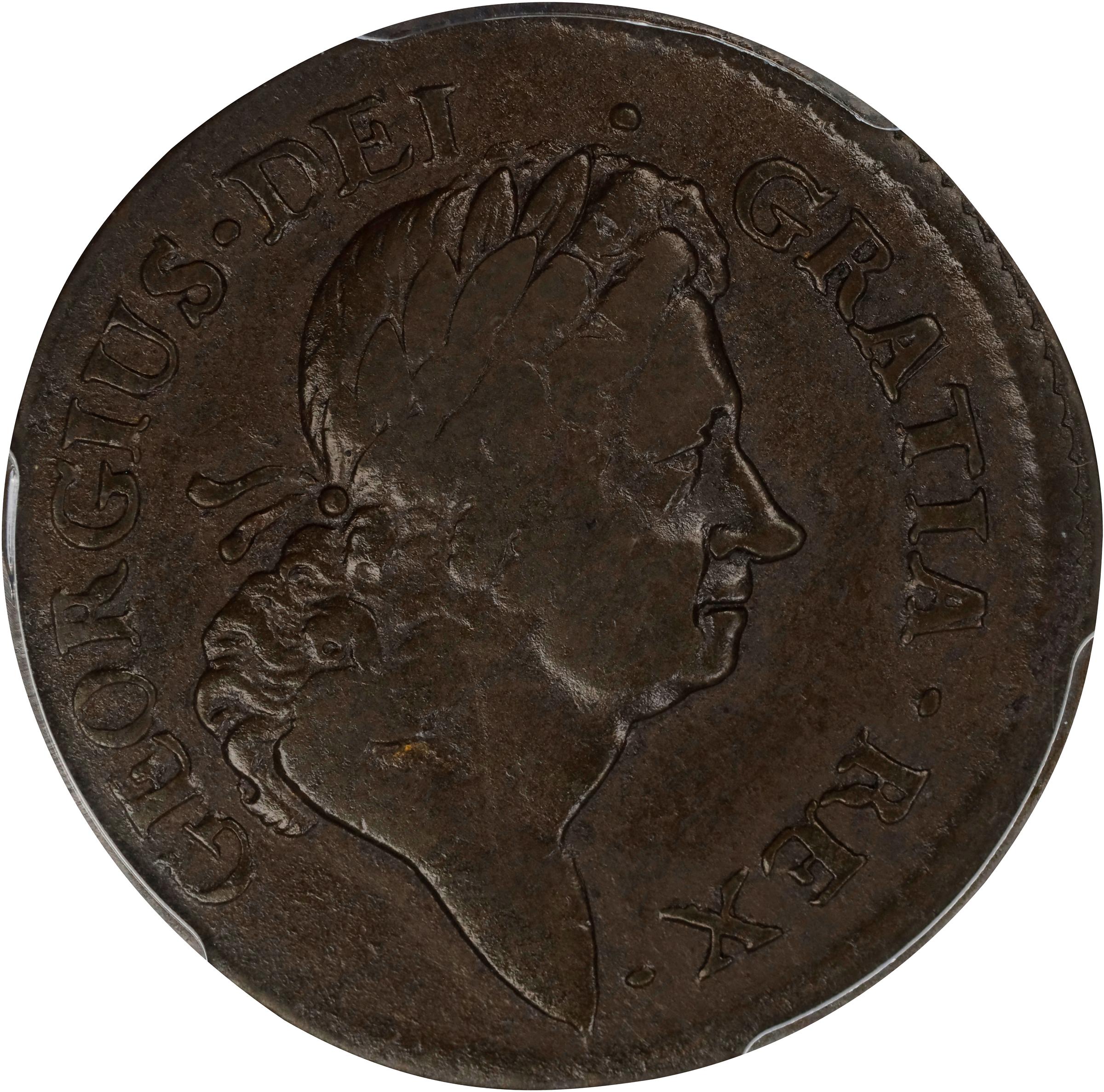 image for: 1723 Rosa Americana Penny. Martin 2.7-Eb.3, W-1278. Rarity-4. VF-25 (PCGS).