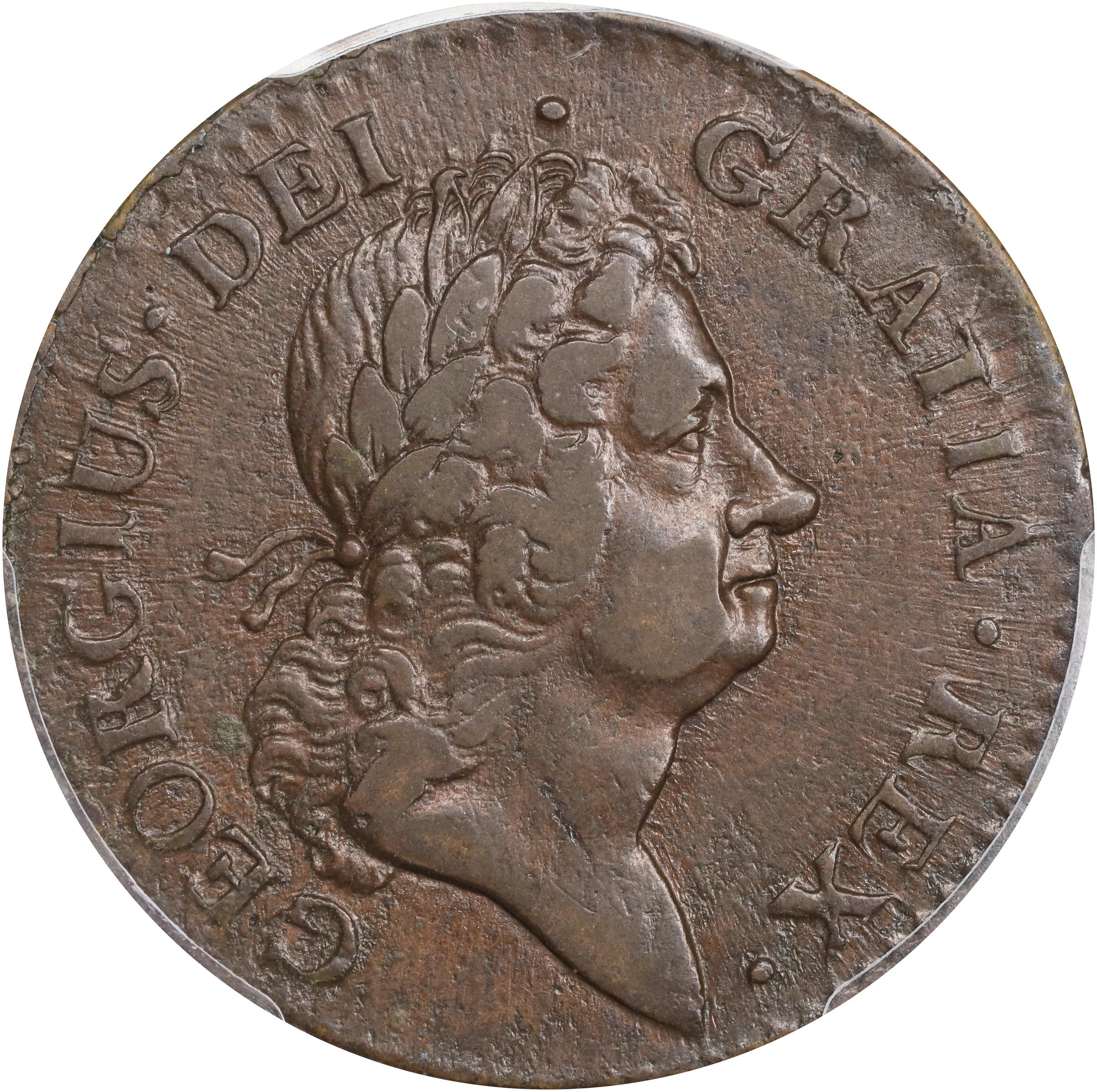 image for: 1723 Rosa Americana Penny. Martin 2.16-Eb.5, W-1278. Rarity-4. EF-40 (PCGS).