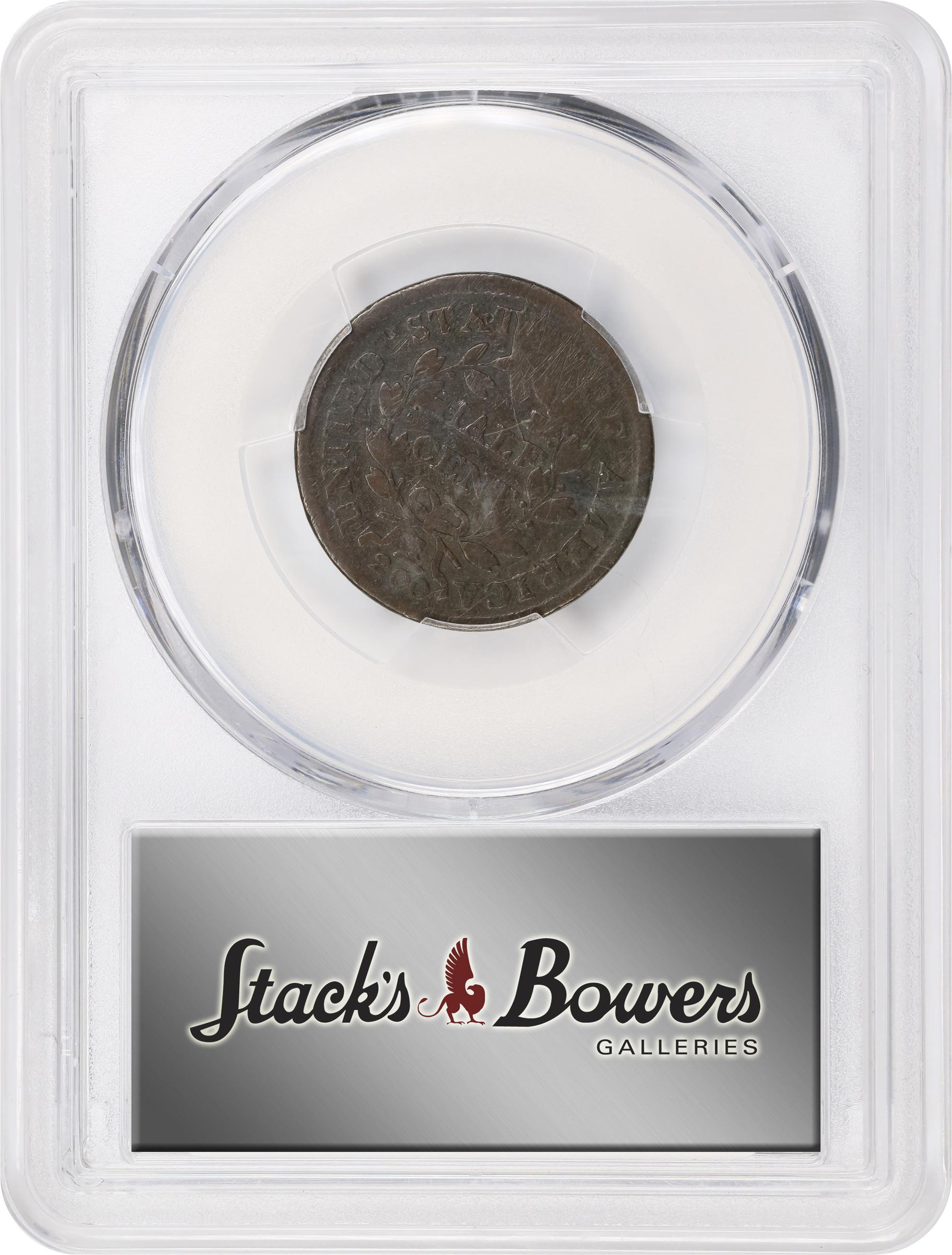 1804 1/2c Crosslet 4, Stems MS BN F12 BN thumbnail 4