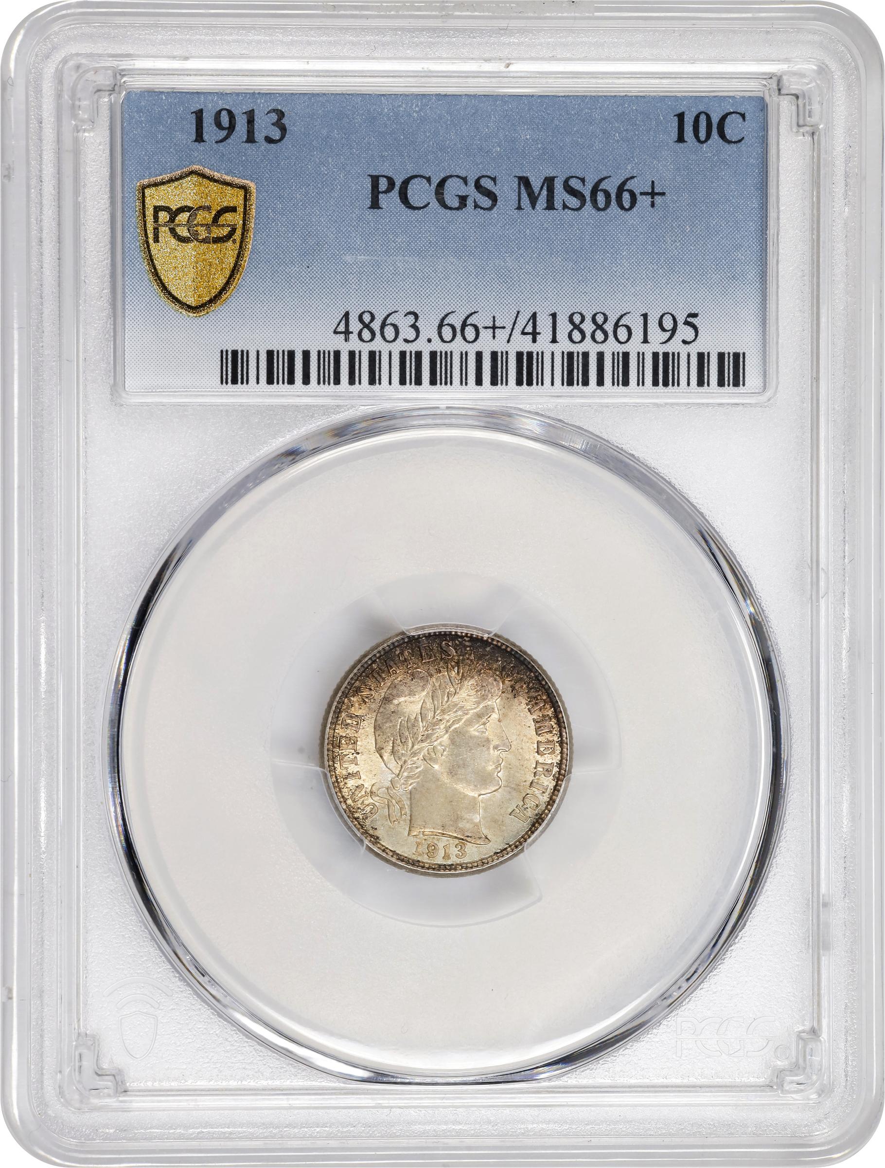 1913 10c MS66 thumbnail 7