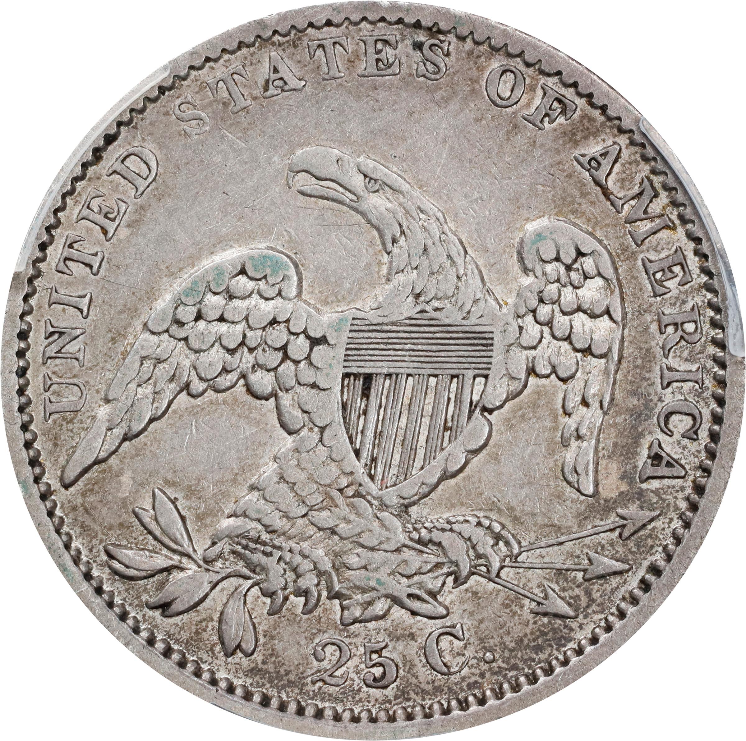 1834 25c VF25 thumbnail 2