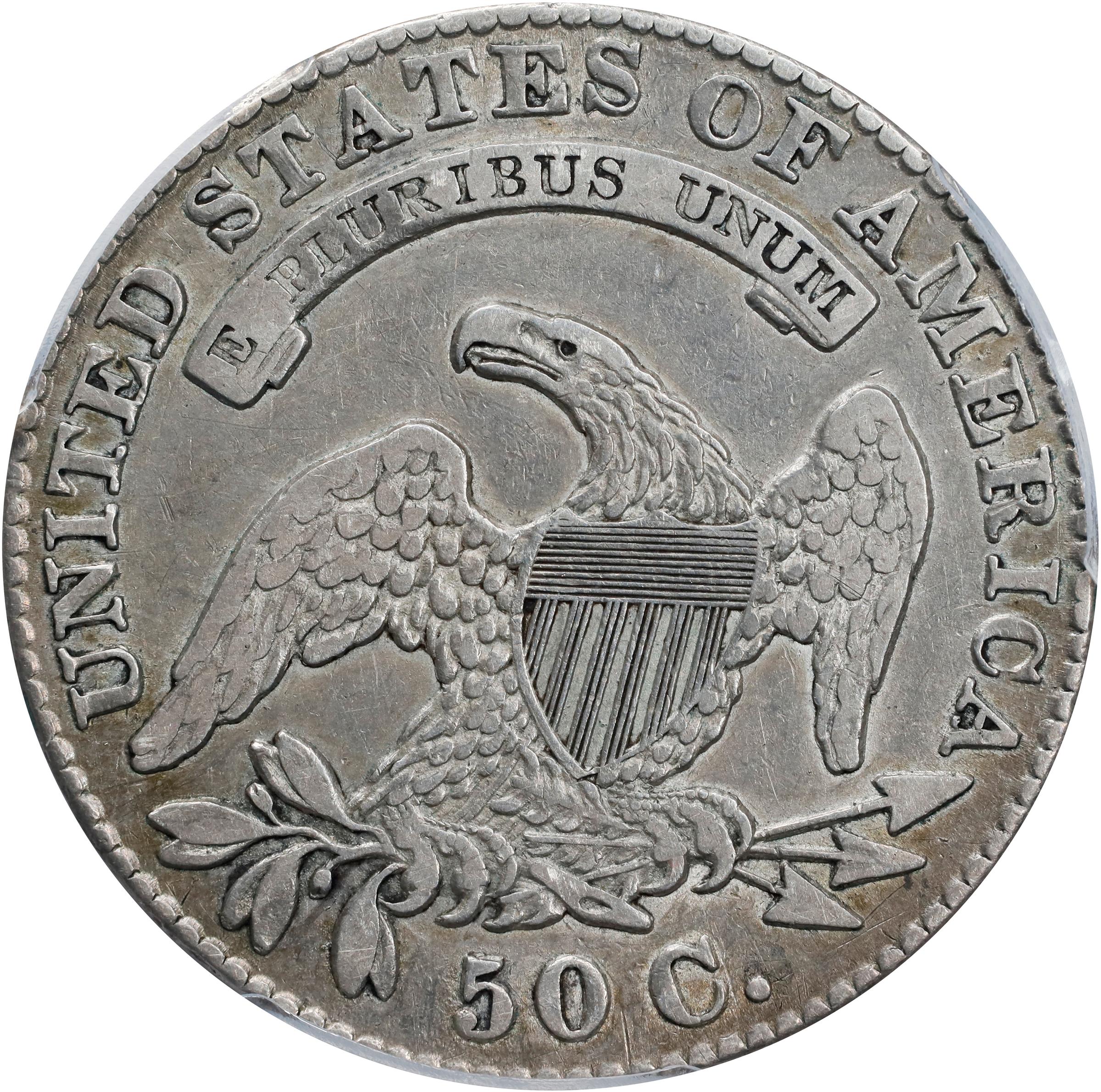 1830 50c Small 0 VF25 CAC thumbnail 2