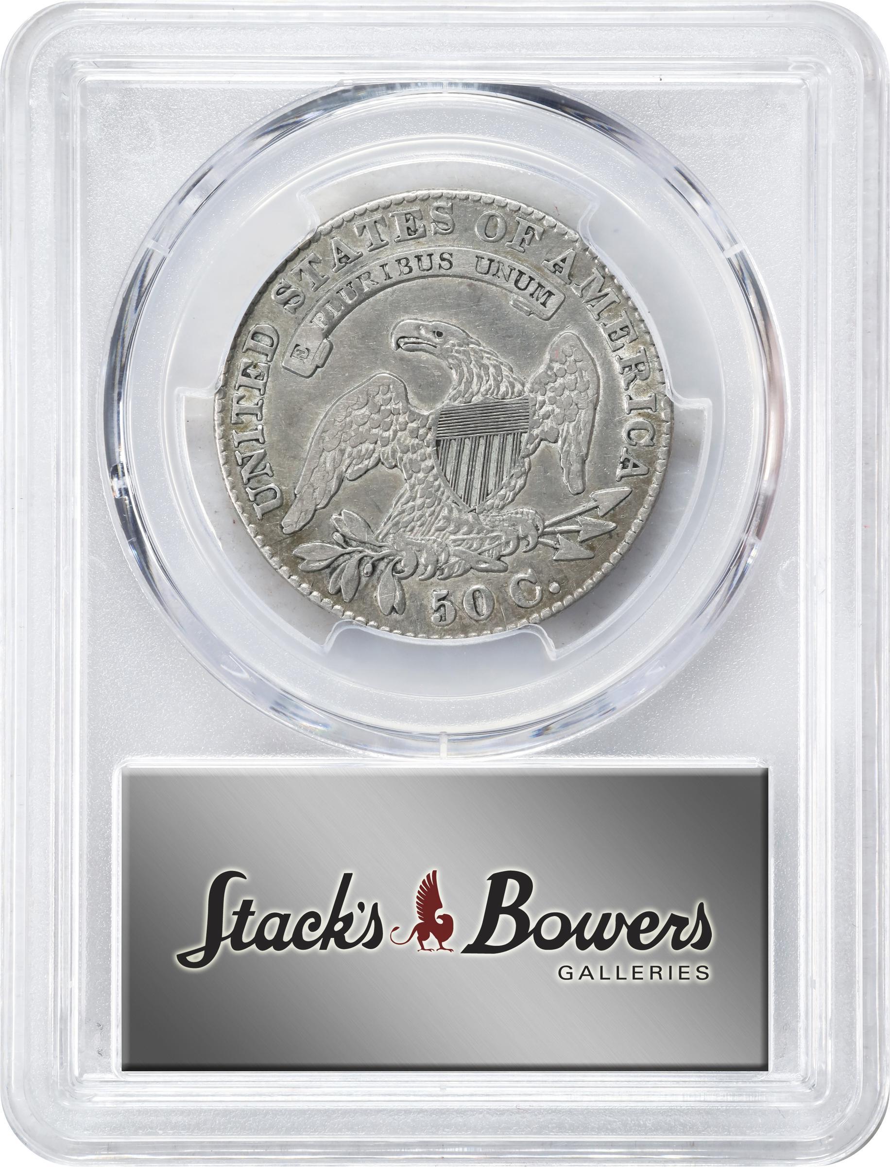 1830 50c Small 0 VF25 CAC thumbnail 4