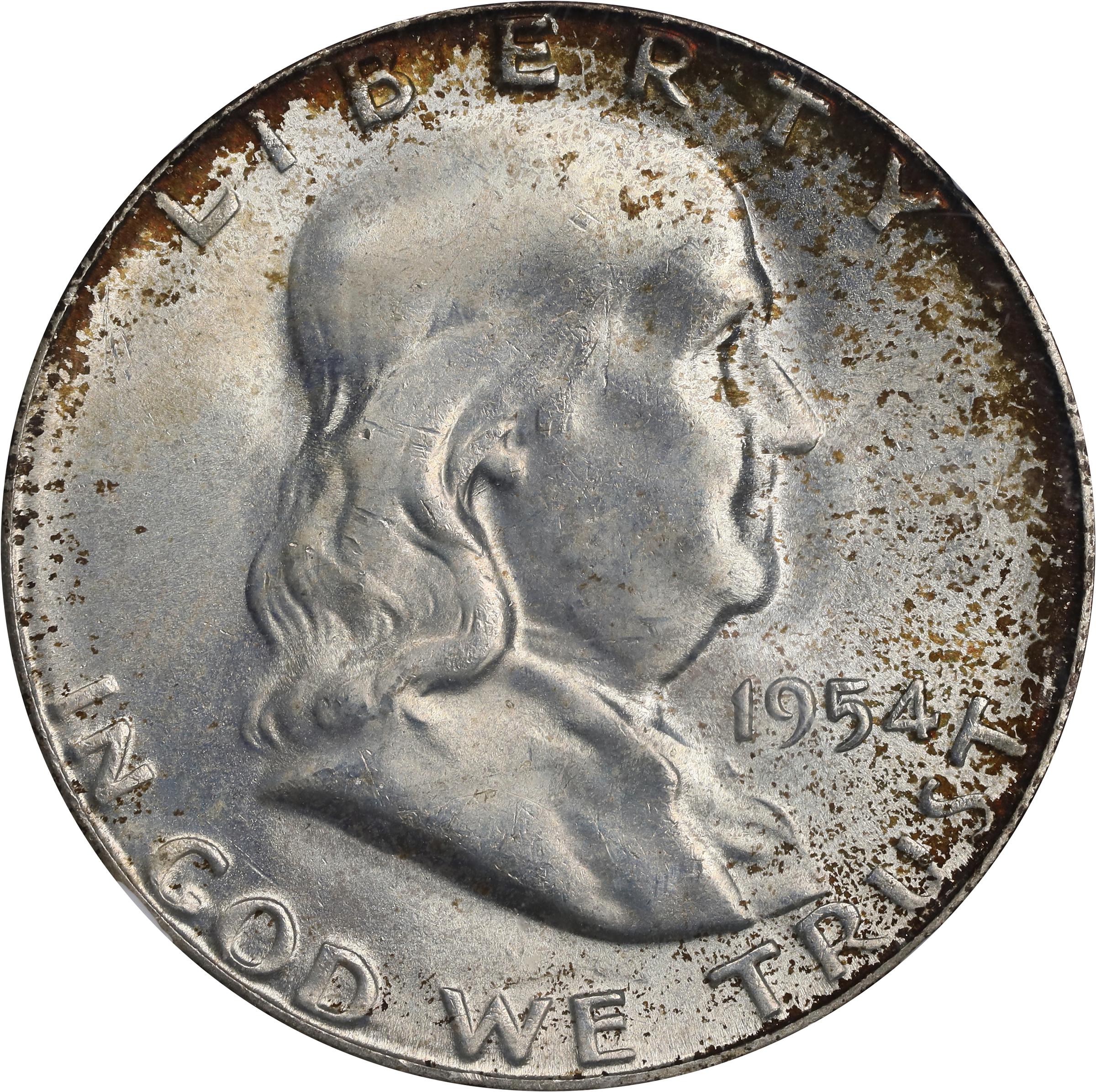 1954 S Half Dollar MS Values | Greysheet