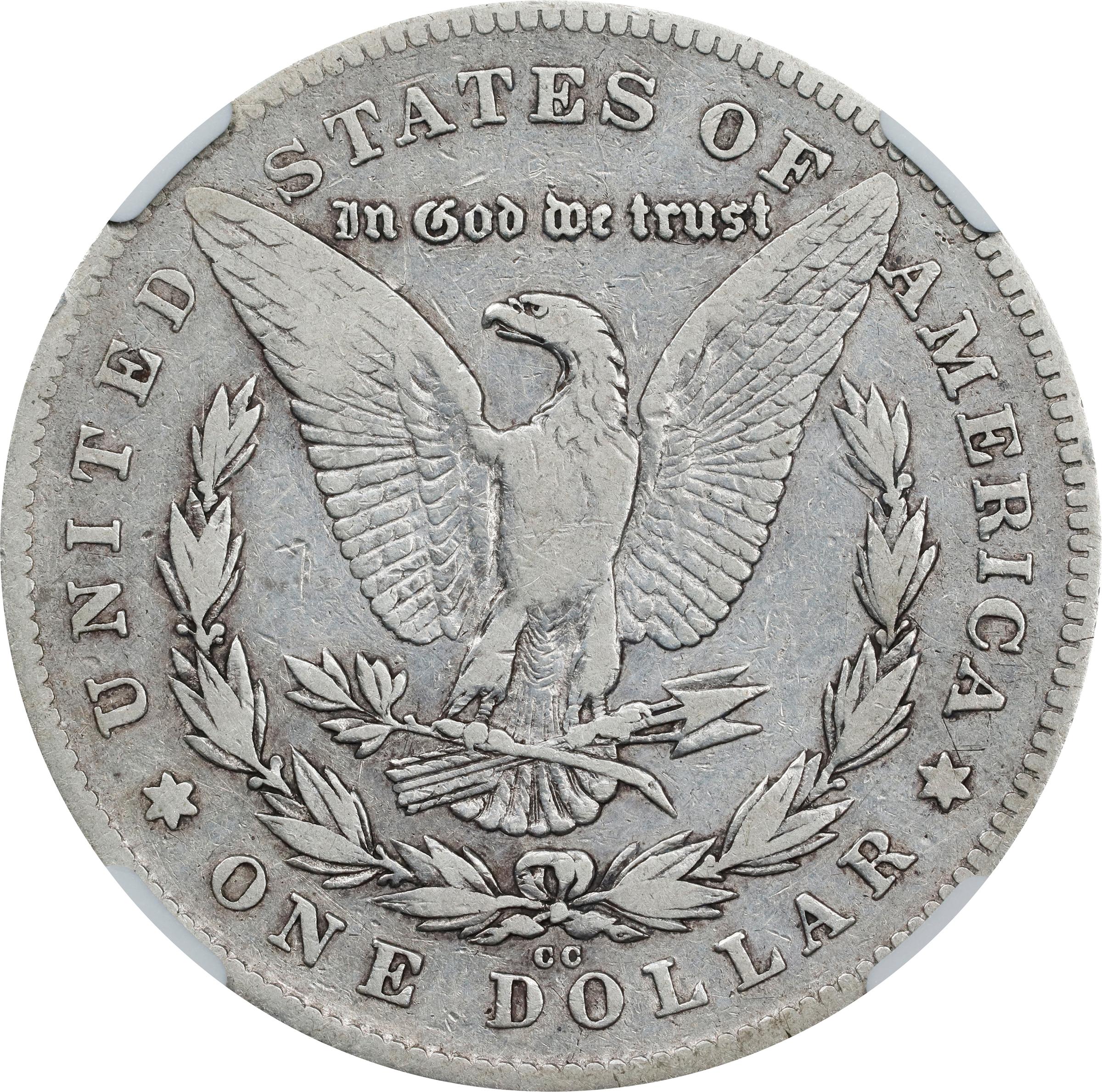 1880/79-CC $1  Reverse of 1878, VAM-4 VF35 CAC thumbnail 5