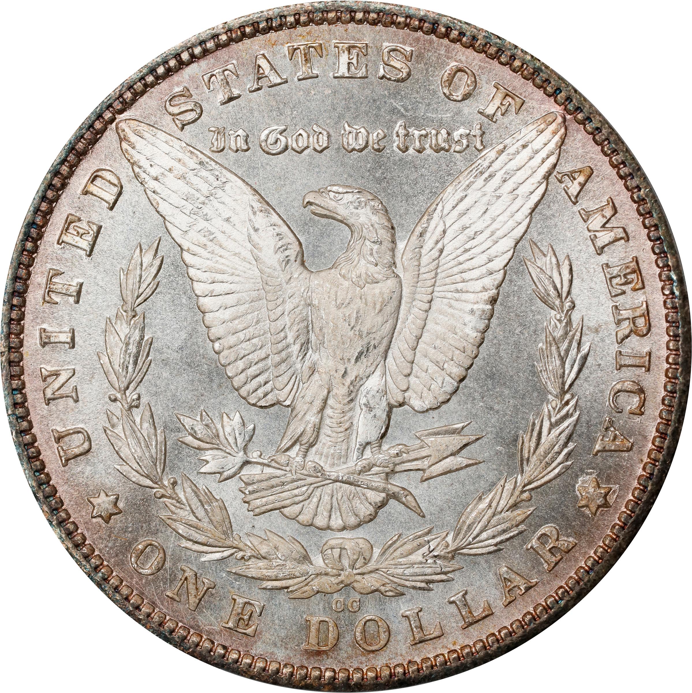 1880-CC $1  8/High 7 AU58 thumbnail 19