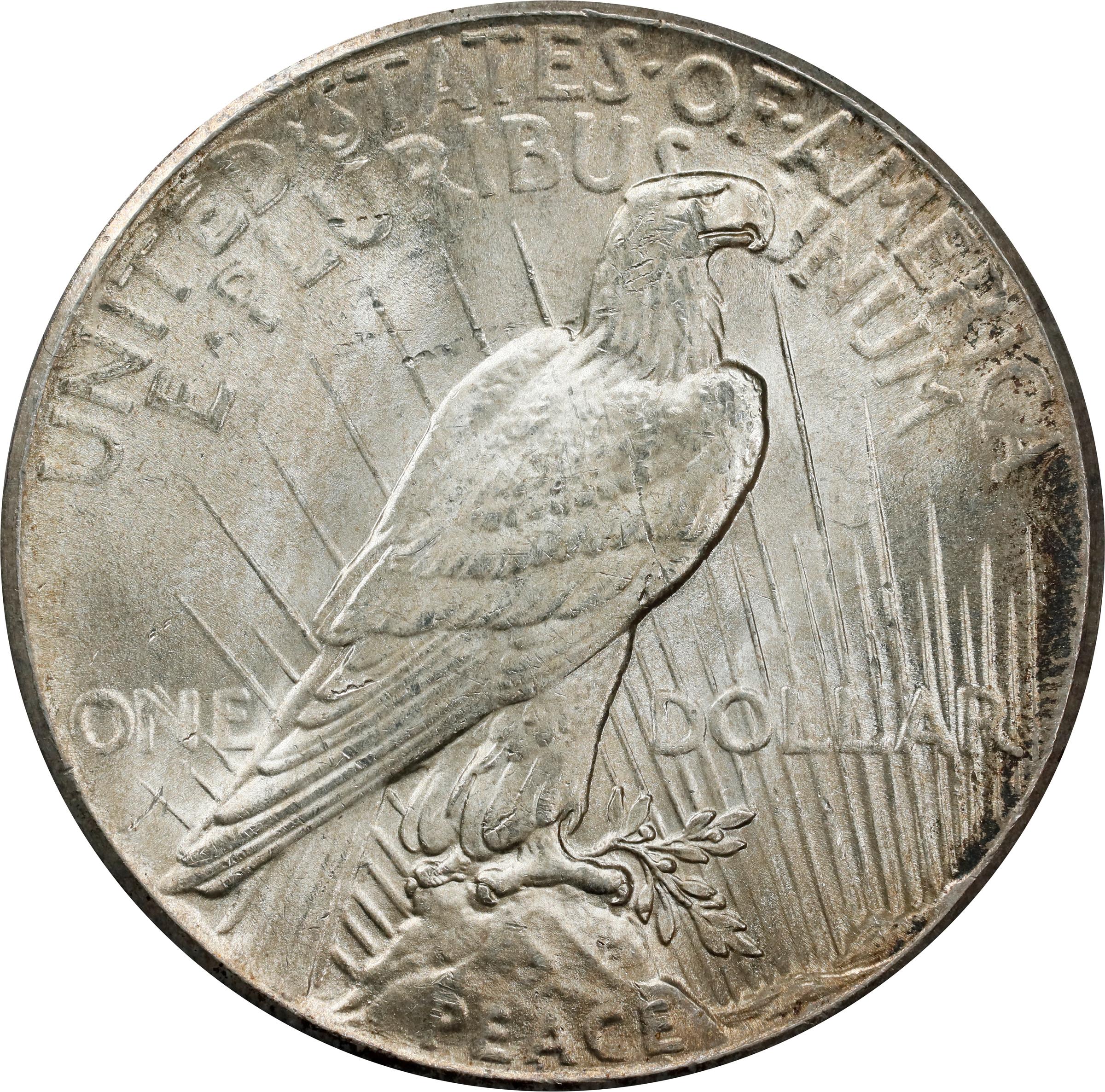 1927 Peace Dollar Mint State (MS) Pricing Guide | The Greysheet