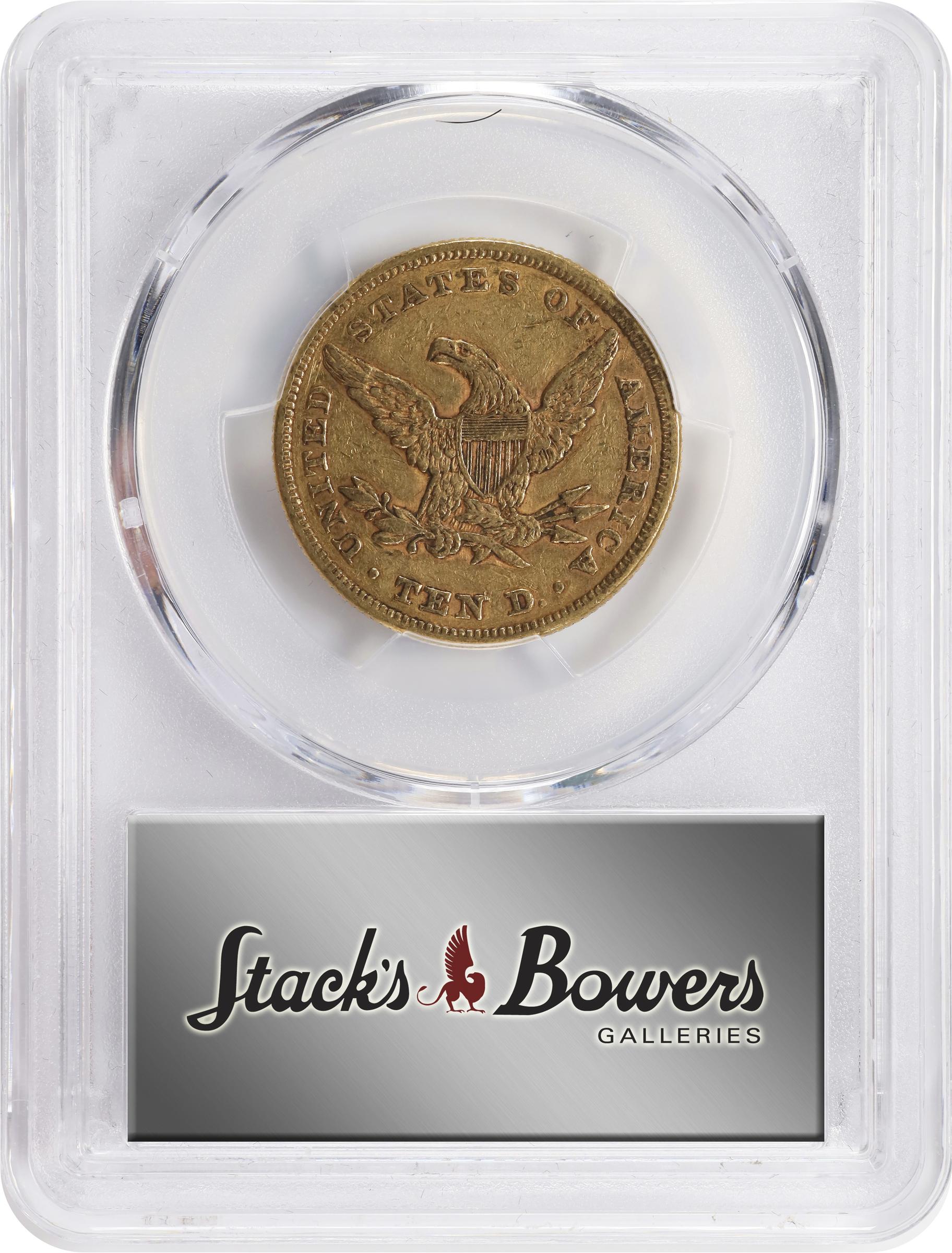 image for: 1860 Liberty Head Eagle. EF-45 (PCGS). CAC.