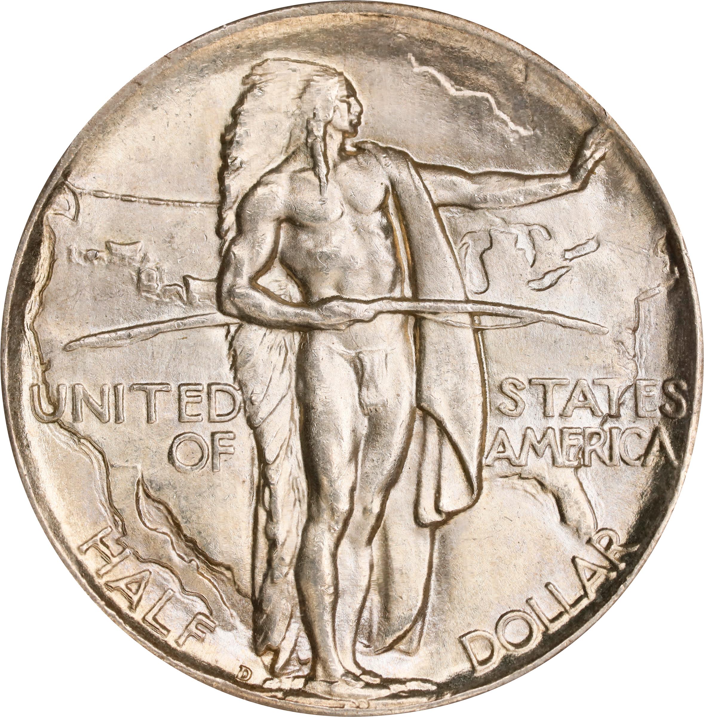 1933-D Oregon Trail Memorial. MS-64 (PCGS). OGH.