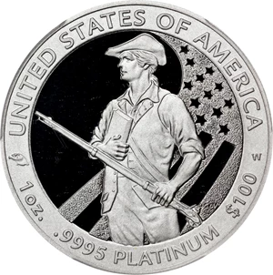 image for: 2012-W One-Ounce Platinum Eagle. Proof-70 Deep Cameo (PCGS). 35th U.S. Mint Director Philip Diehl Signature.