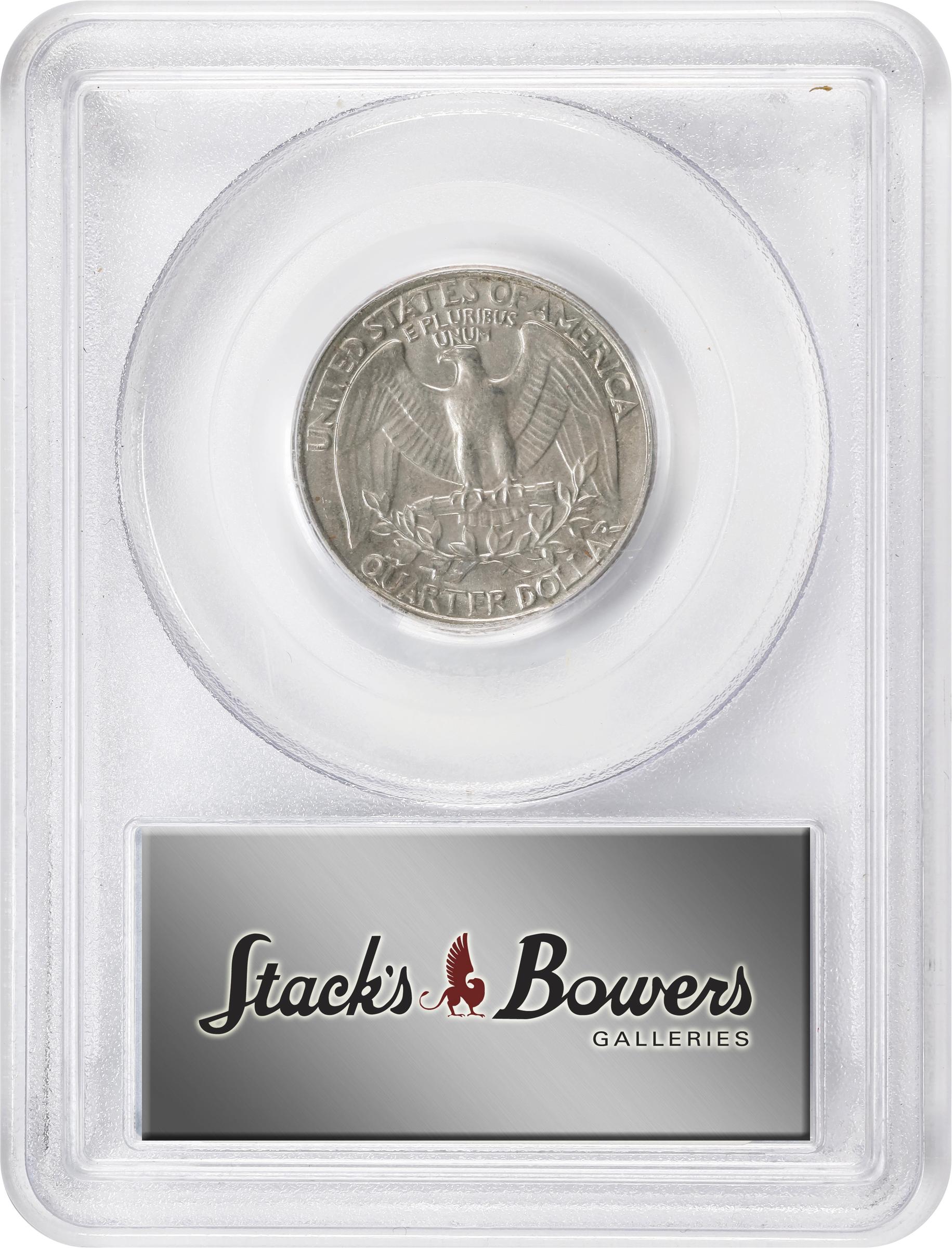 image for: 1984-P Washington Quarter. Obverse Indent. MS-64 (PCGS).