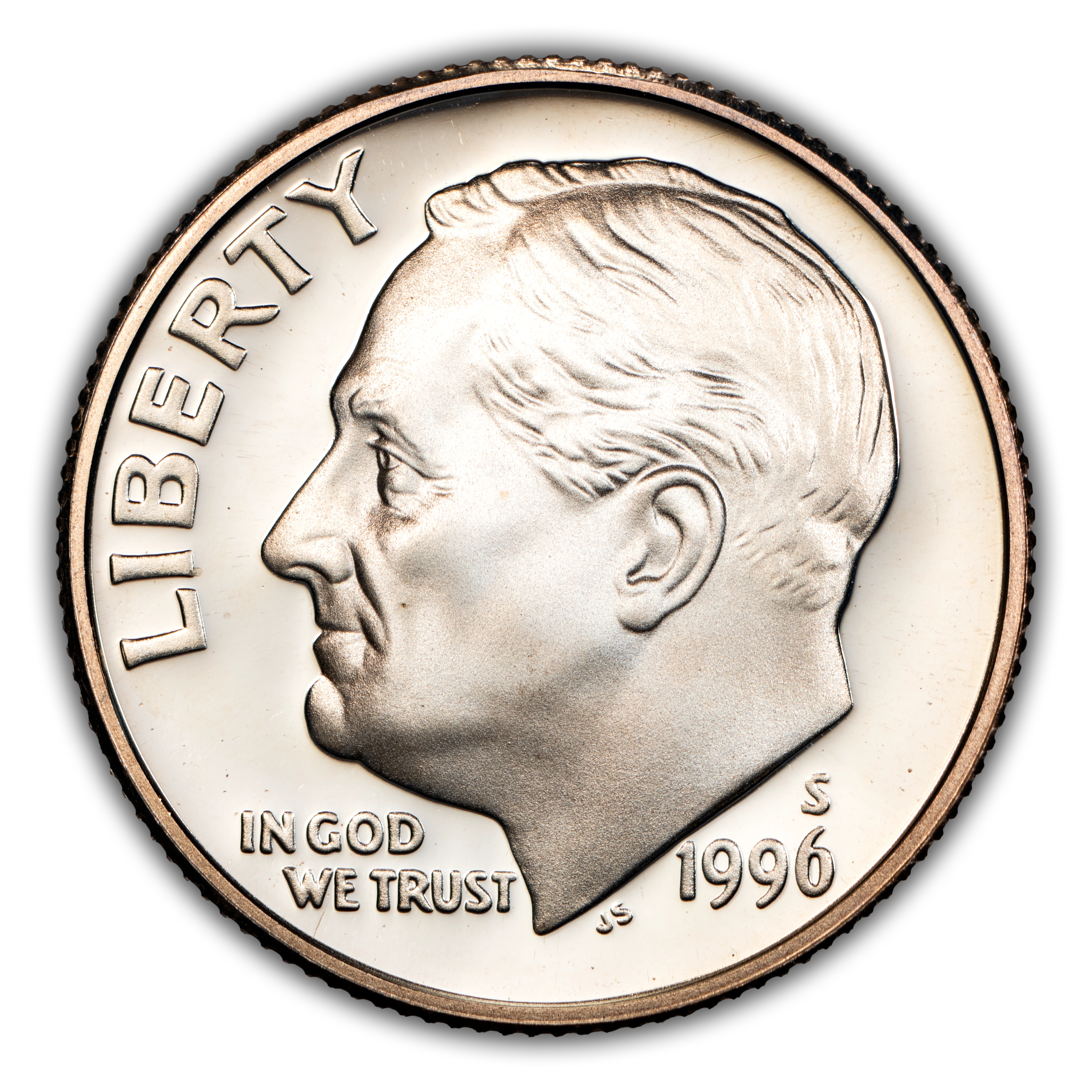 1996-S 10c Silver PR DCAM