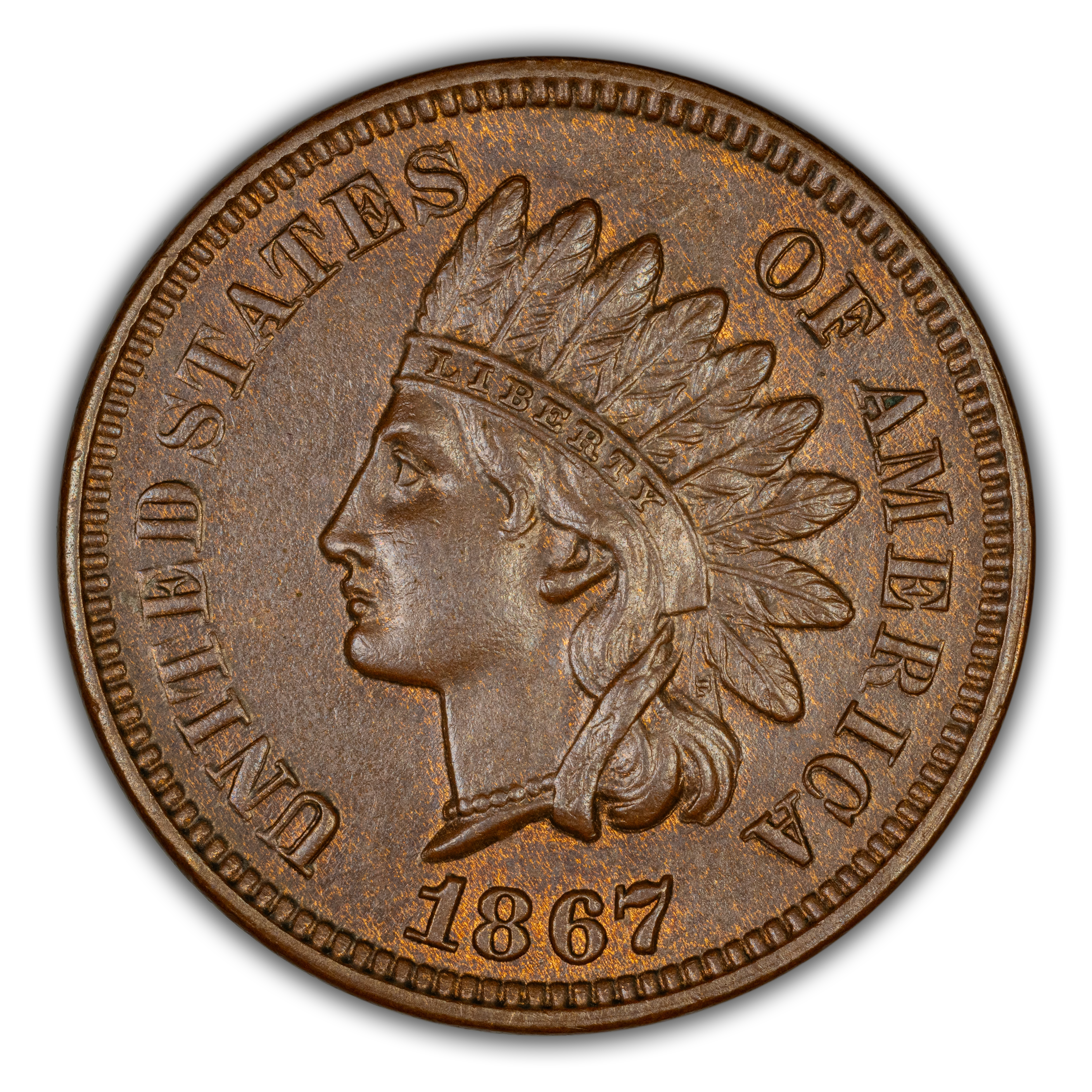 1867 1c MS BN
