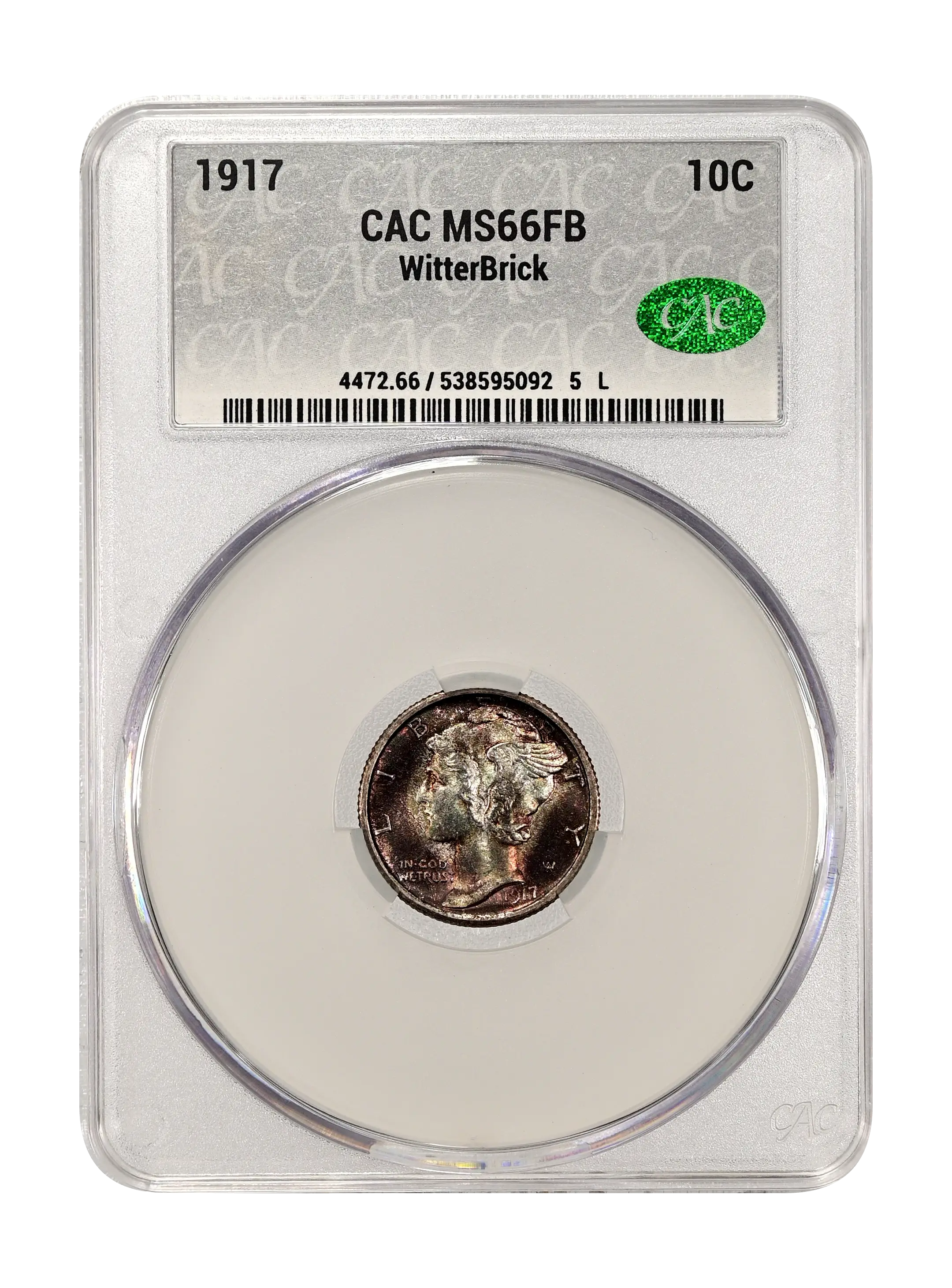 1917 10c MS FB