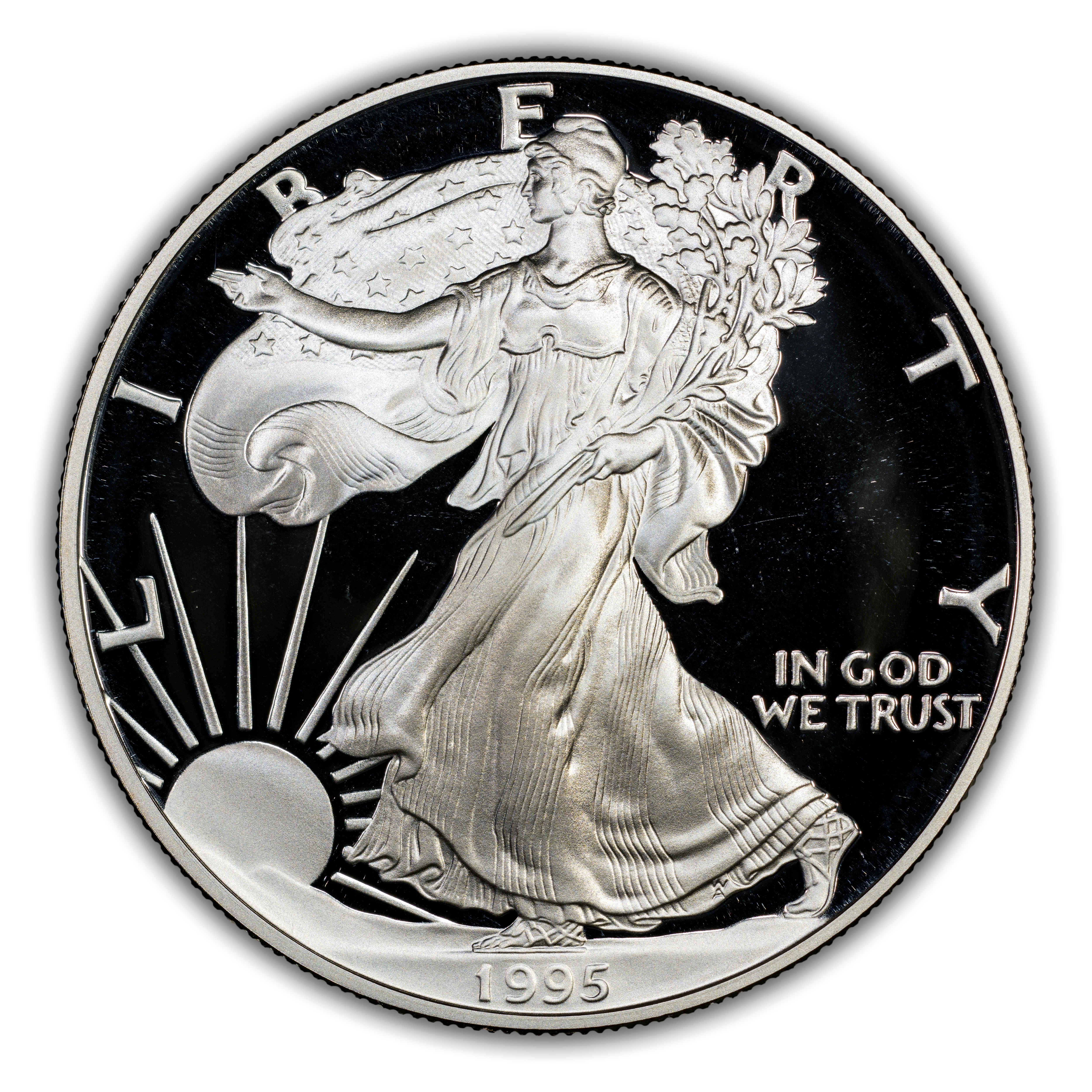 1995 $1 Silver Eagles, Proof Values & Prices By Issue | Greysheet