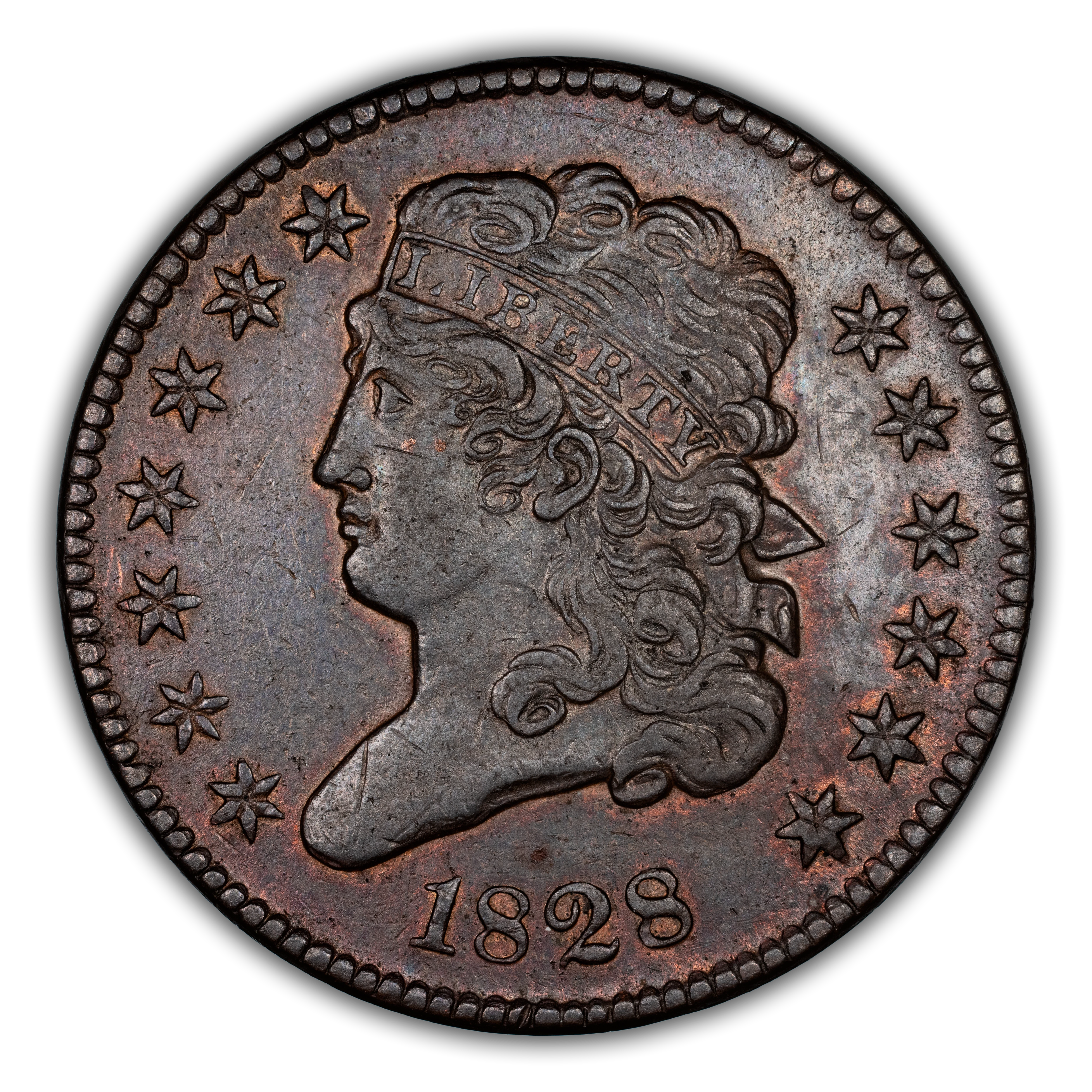 1828 Classic Head Half Cent Values & Prices By Issue | Greysheet