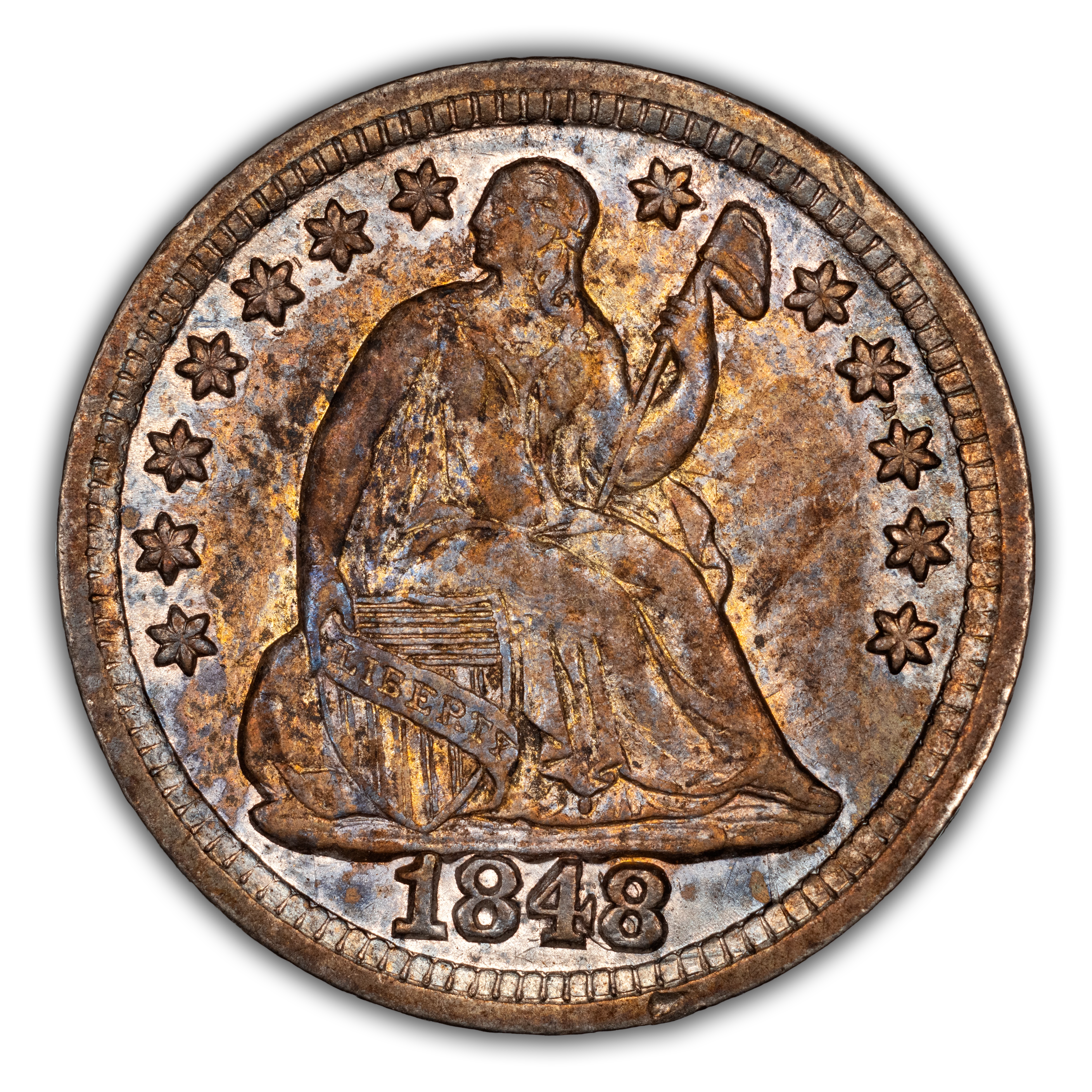 1848 H10c Medium Date, RPD, FS-302 MS