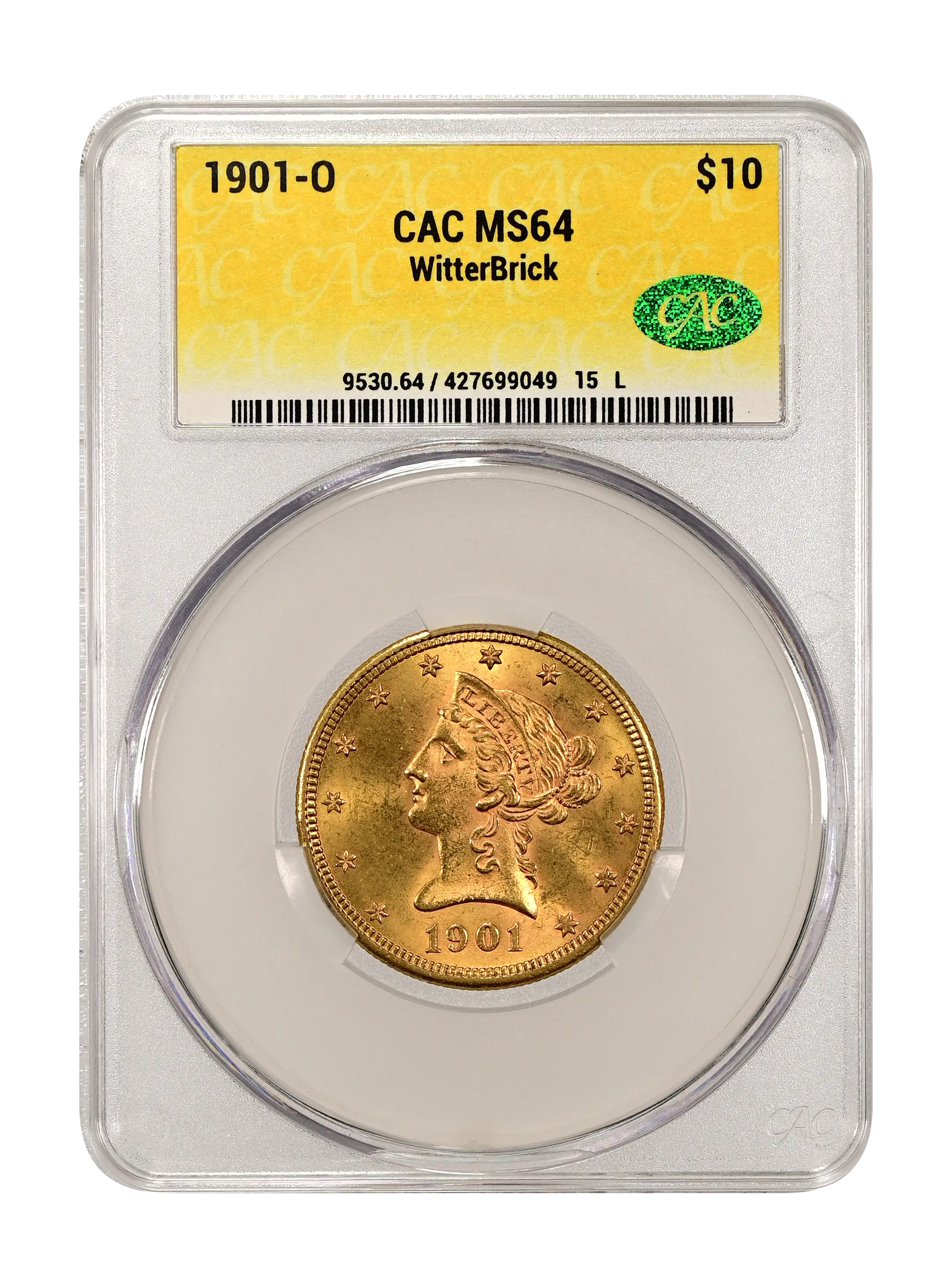 1901-O $10 MS