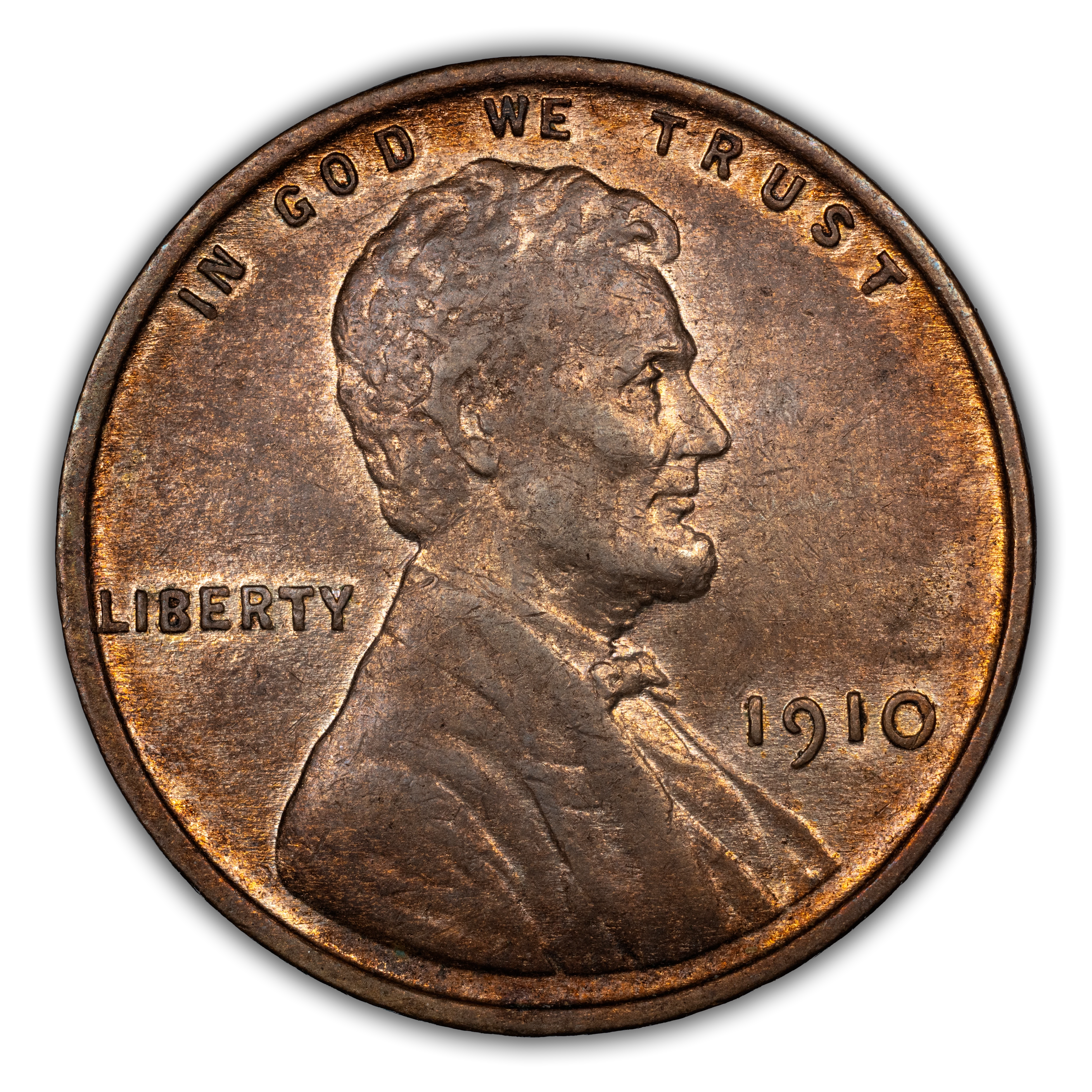 1910 Lincoln Cent Wheat Reverse Values & Prices | Greysheet