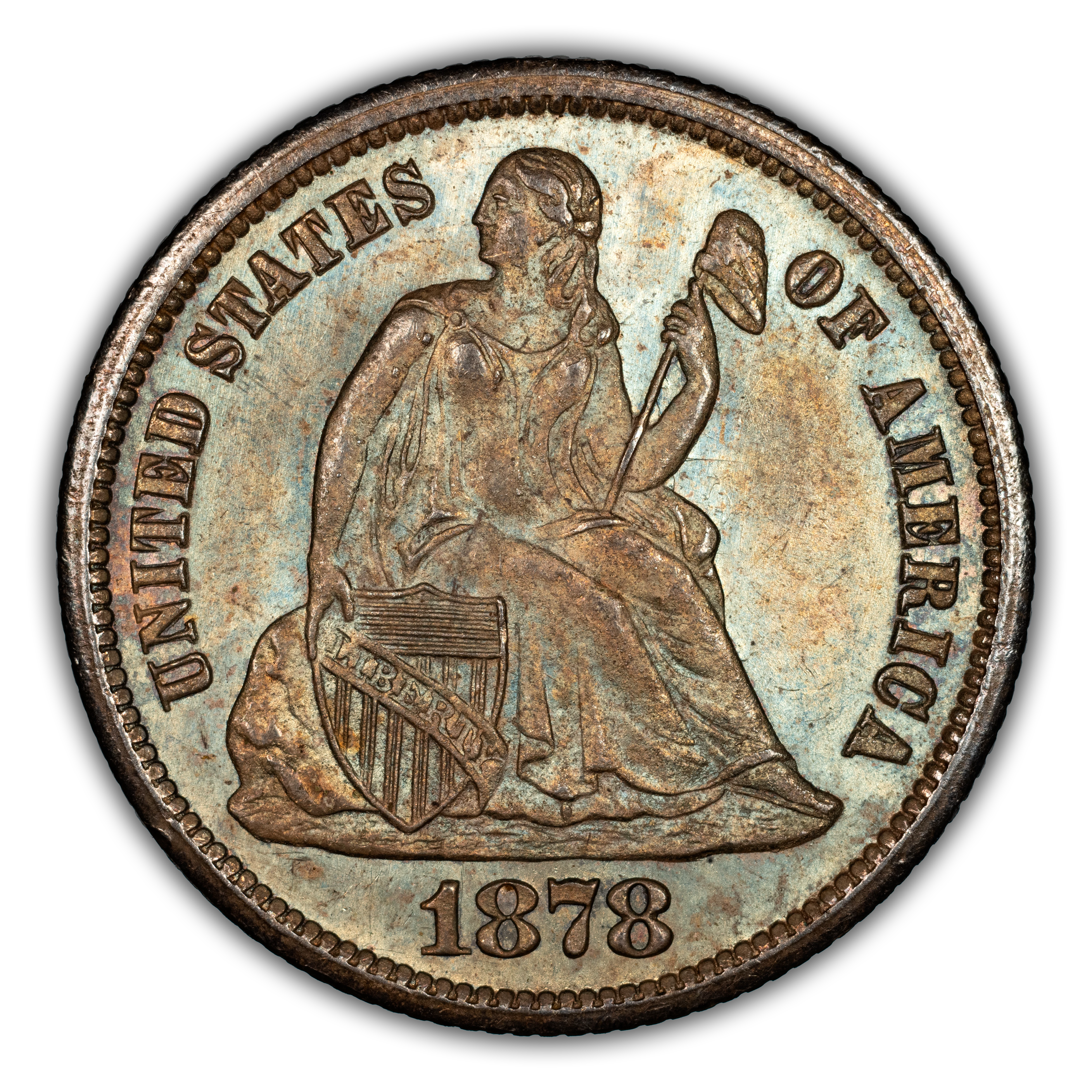 1878-CC 10c MS