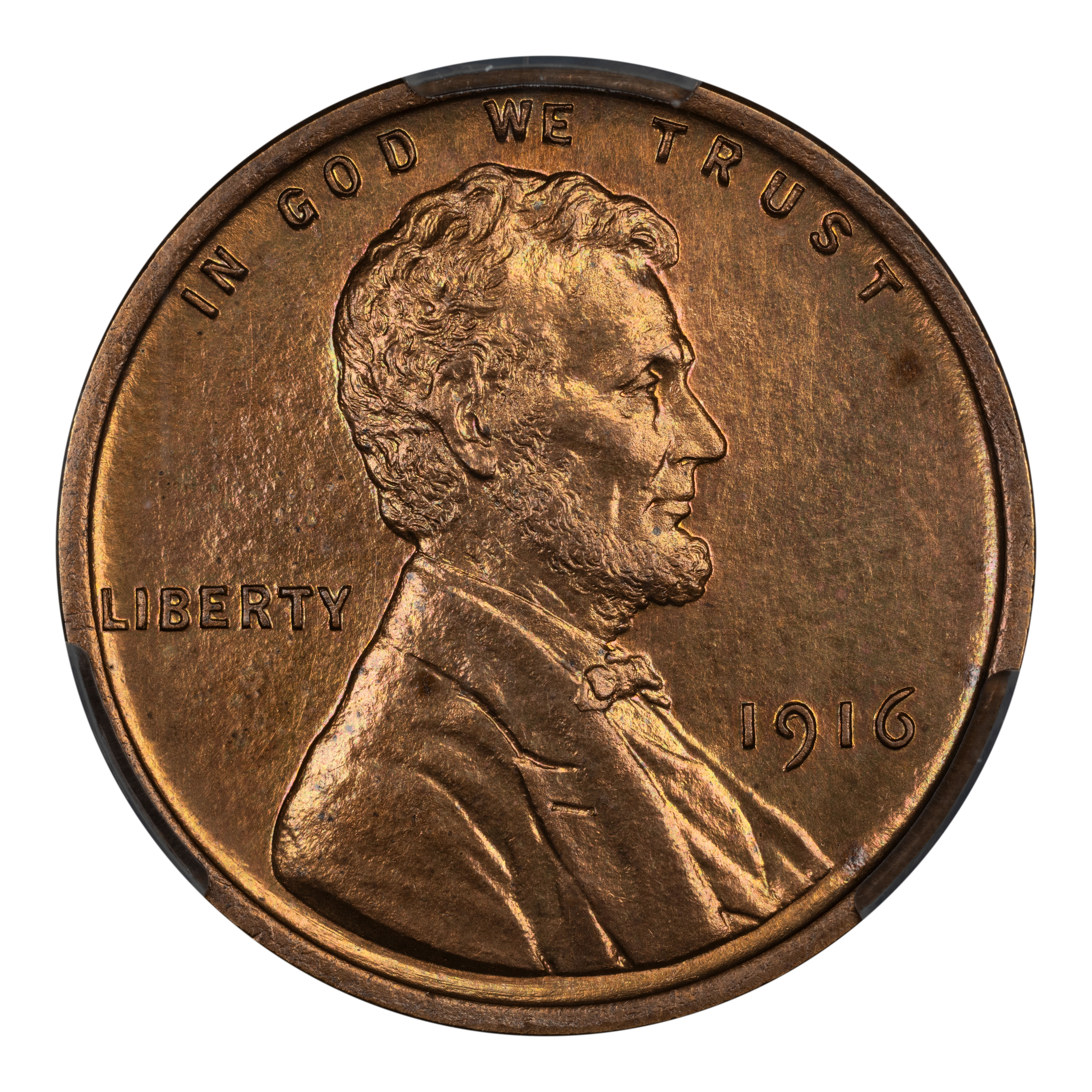 1916 1c Matte Finish PR RB