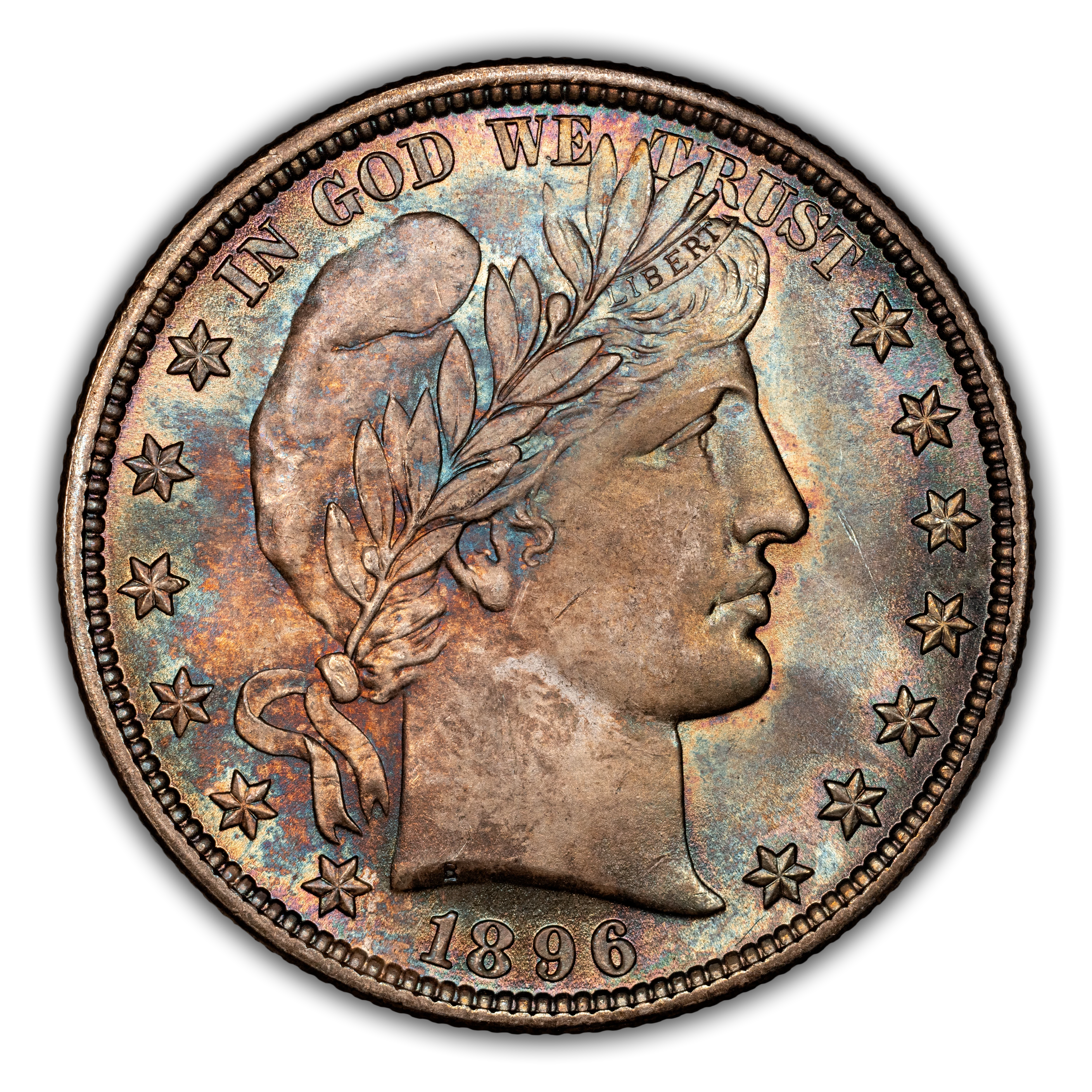 B*k様 アメリカ　バーバークォーター　1896S 大特年　発行数18.8万枚 B*k様 アメリカ バーバークォーター 1896S 大特年 発行数18.8万枚