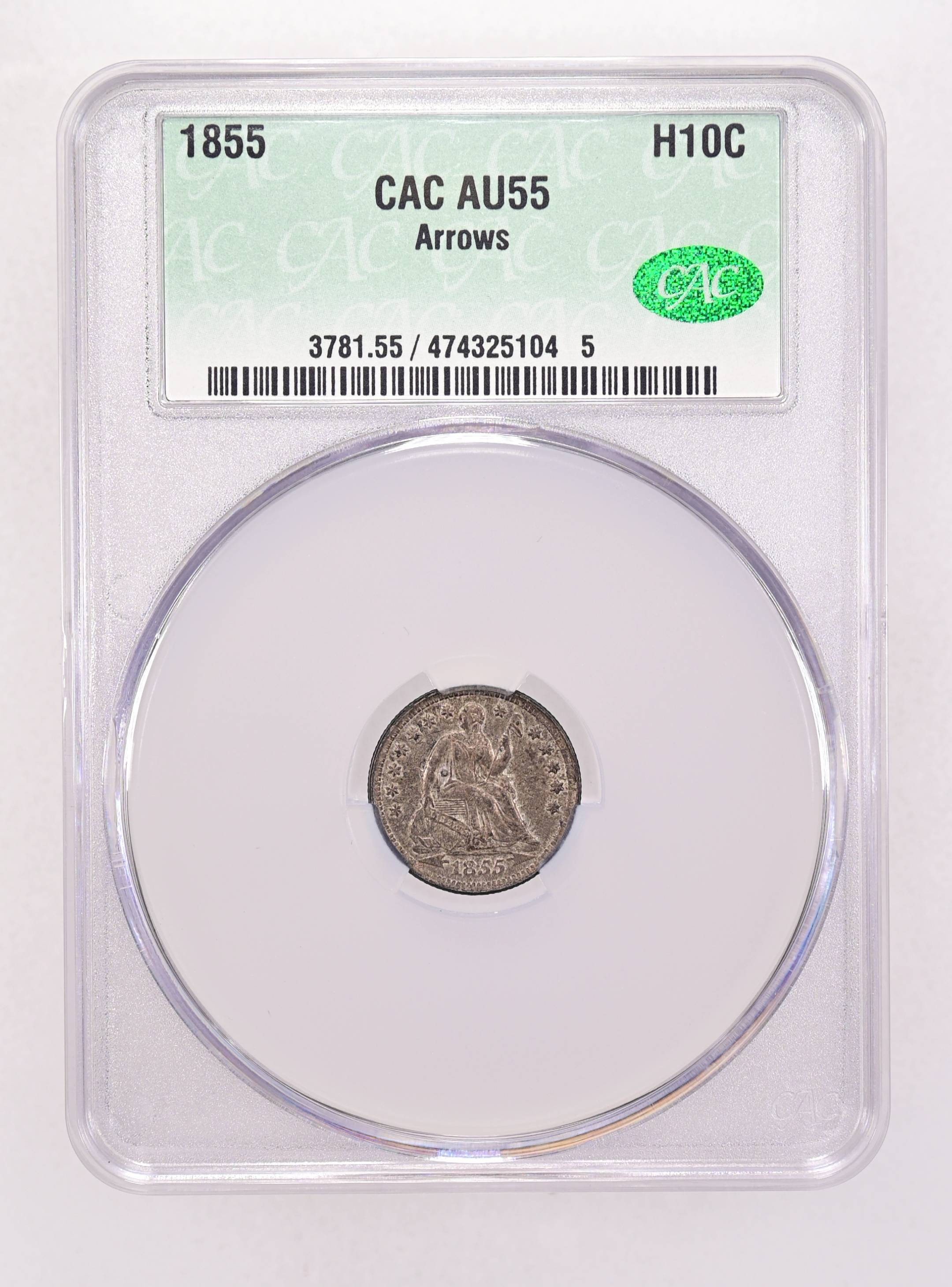1855 H10c Arrows MS