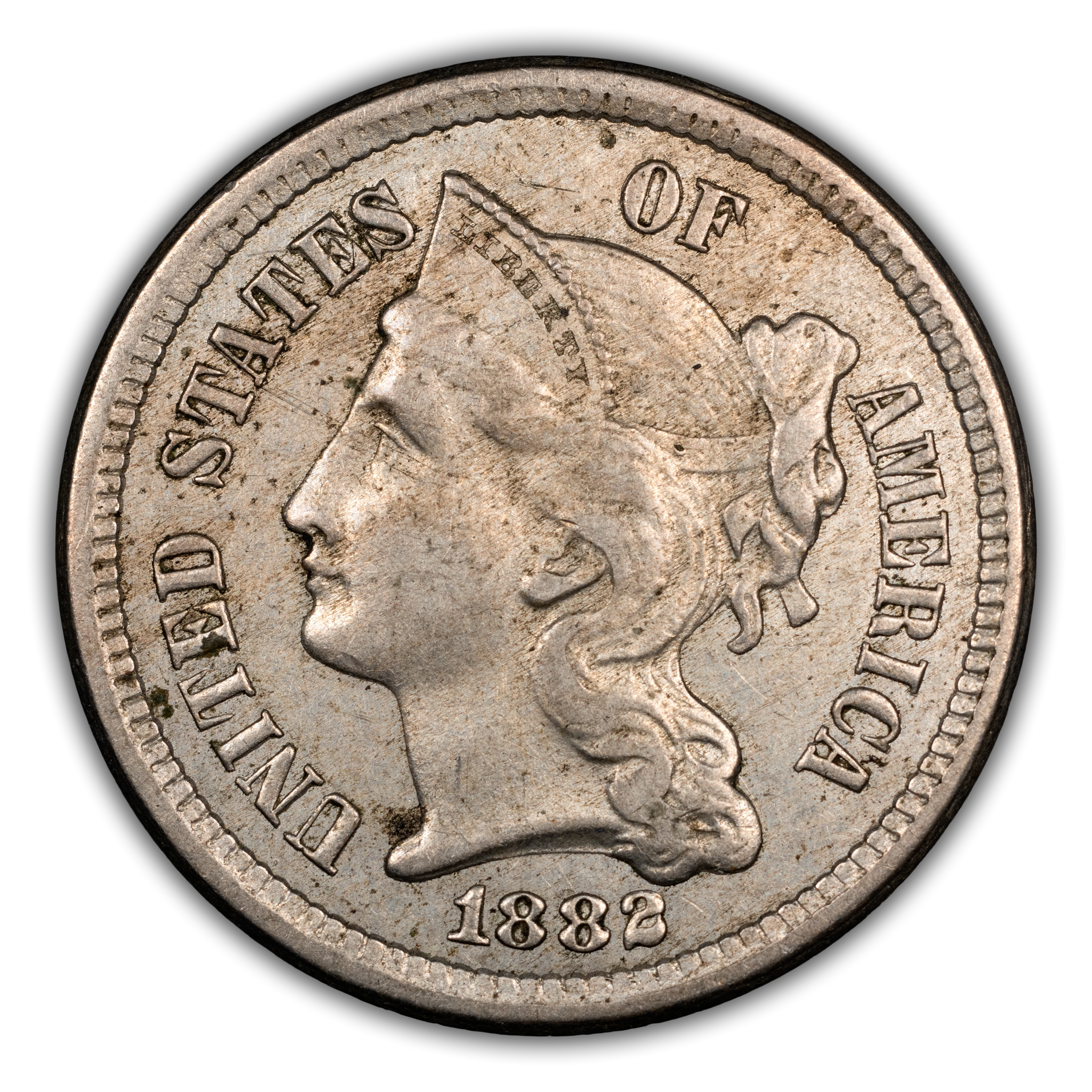 1882 3 Cent Nickel Values & Prices By Issue | Greysheet