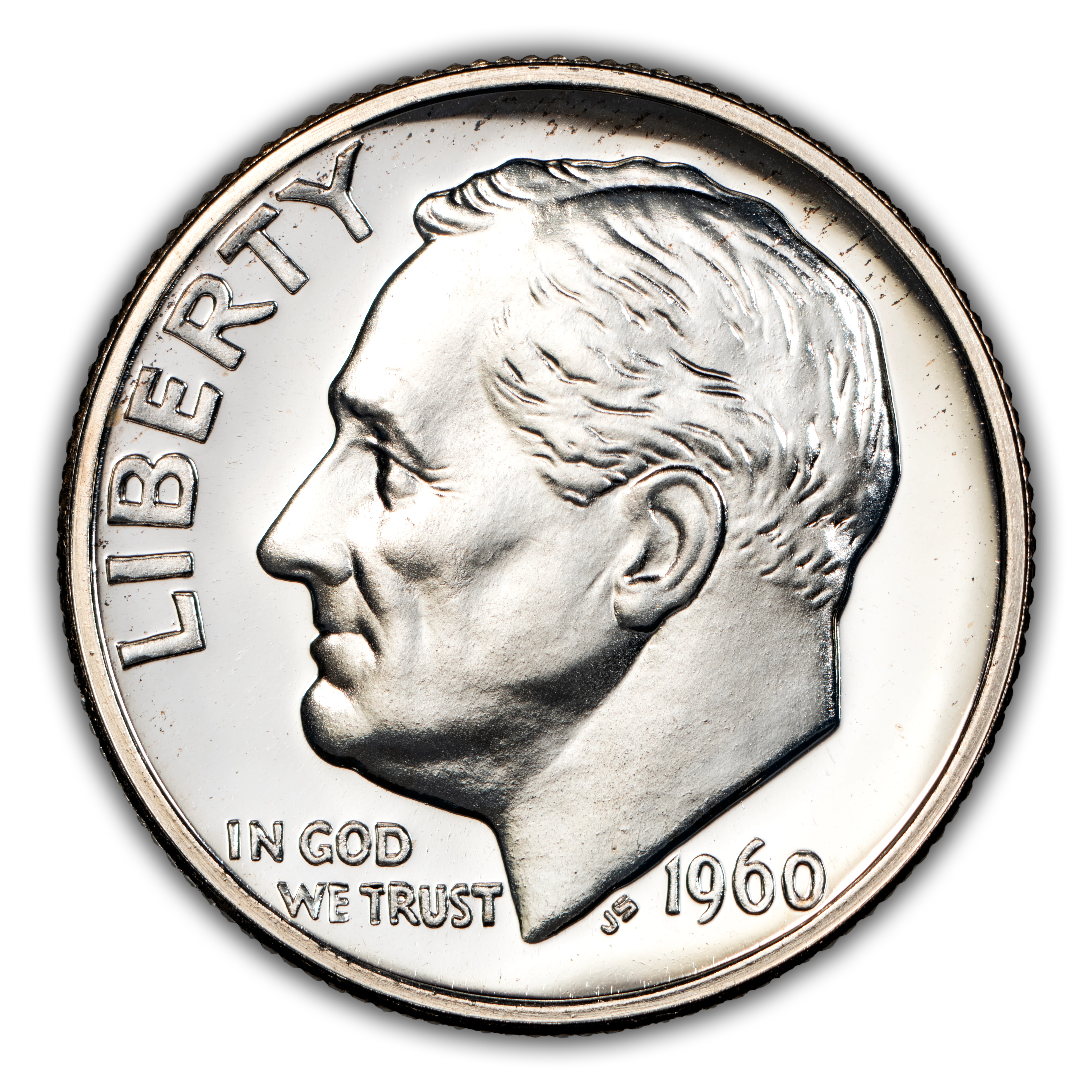 1960 10c Doubled Die Reverse, FS-801 PR