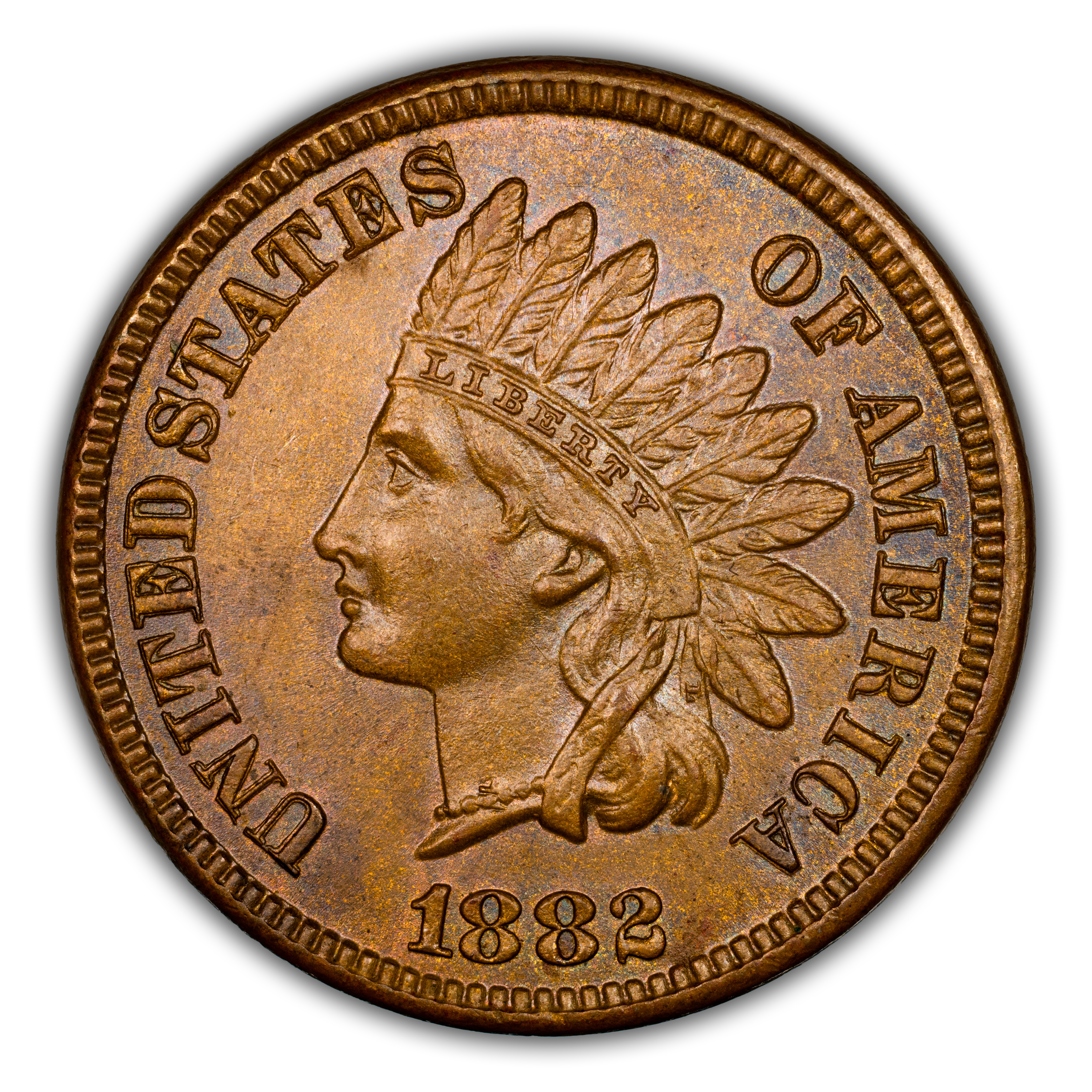 1882 1c Misplaced Date, FS-302, S-6 MS BN