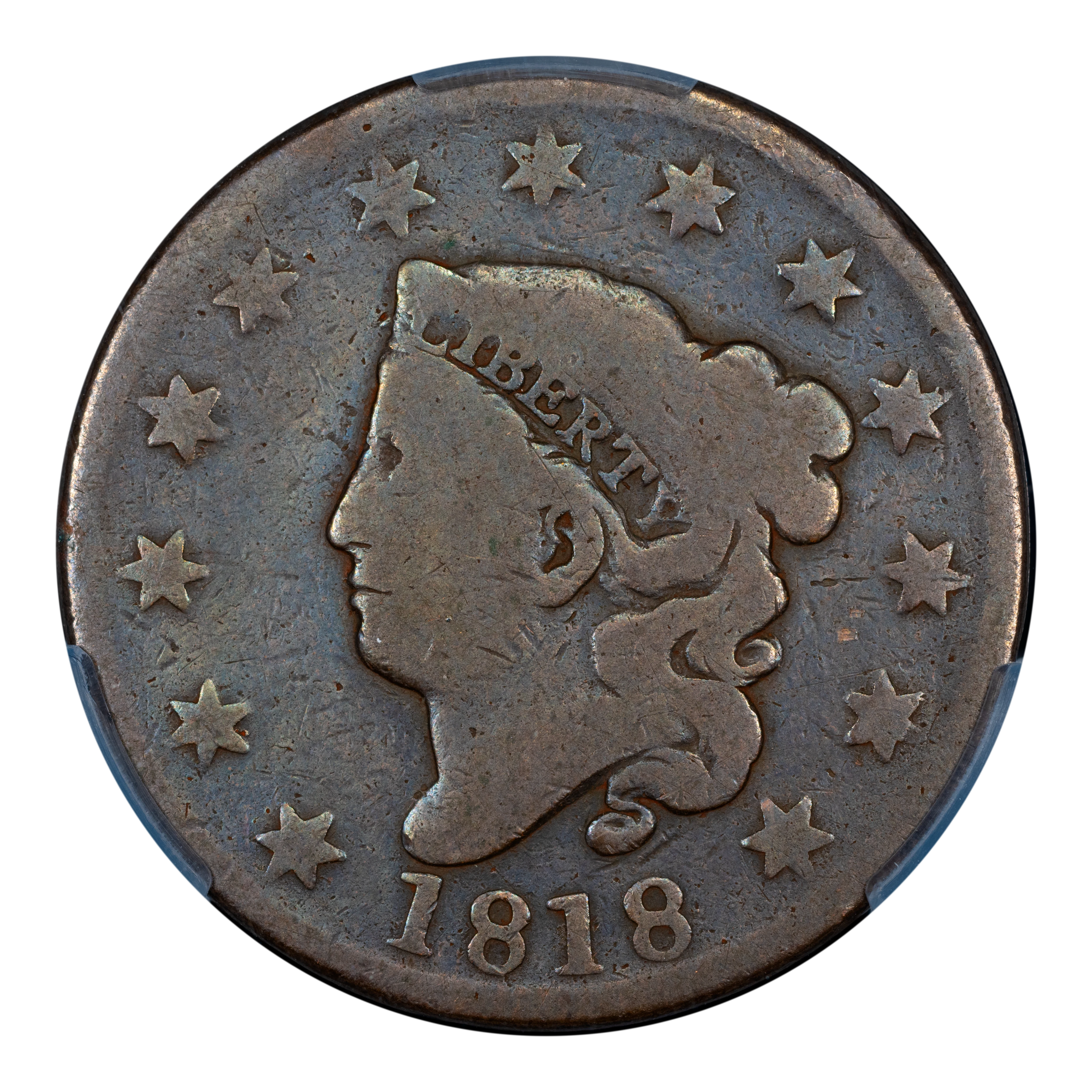 1818 Coronet Head Large Cent Values & Prices By Issue | Greysheet