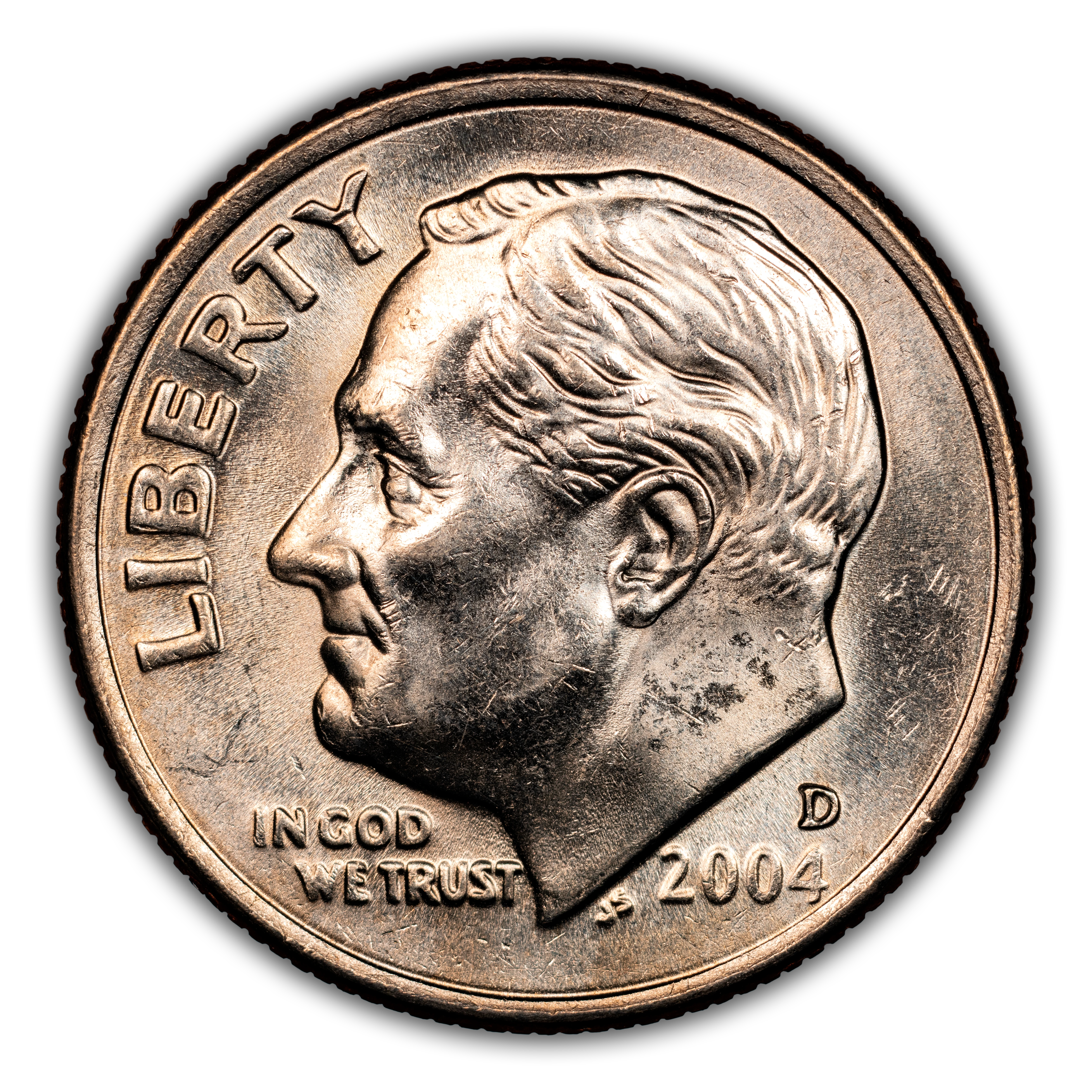 2004-D 10c Doubled Ear, FS-101 MS