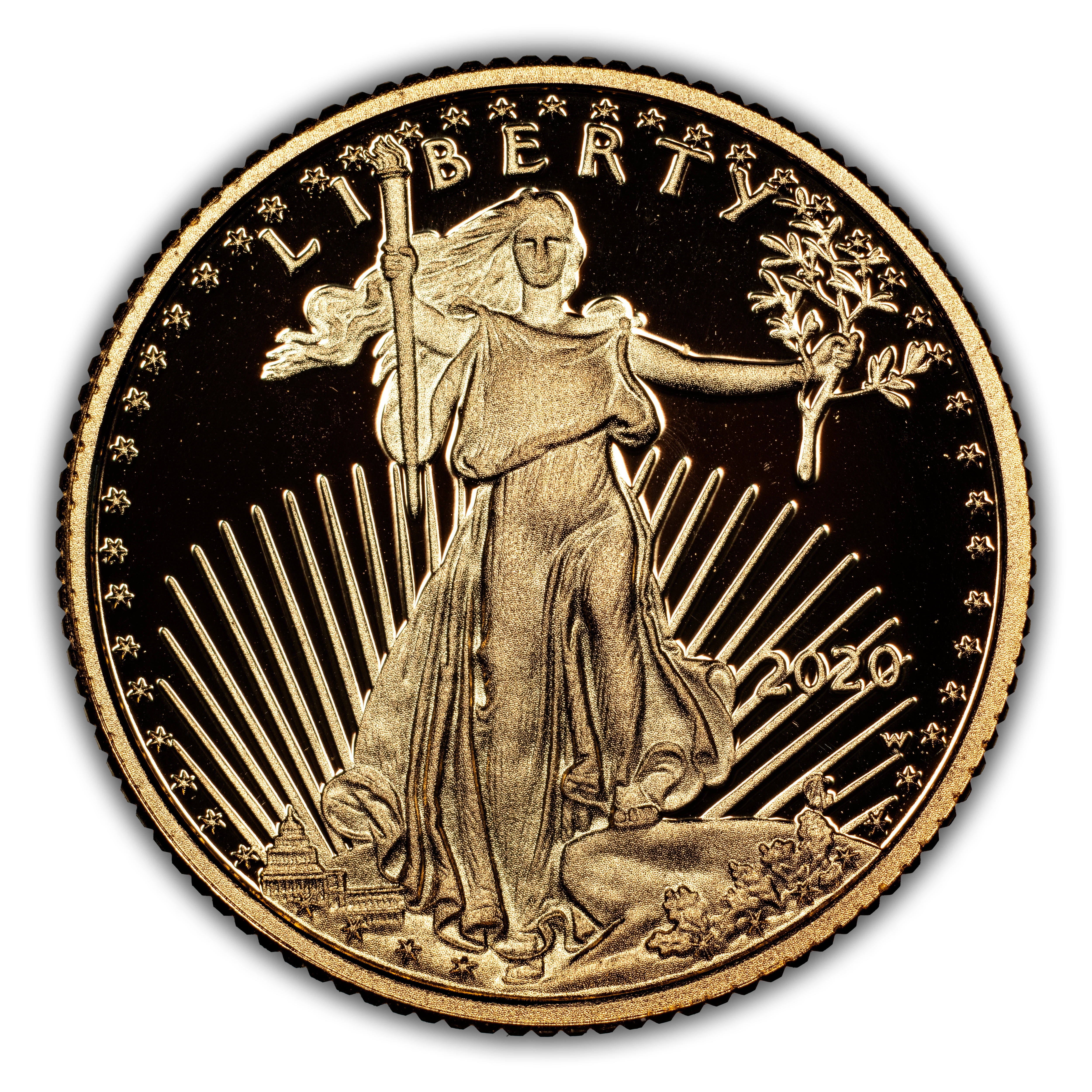 2020-W $5 Gold Eagle PR DCAM