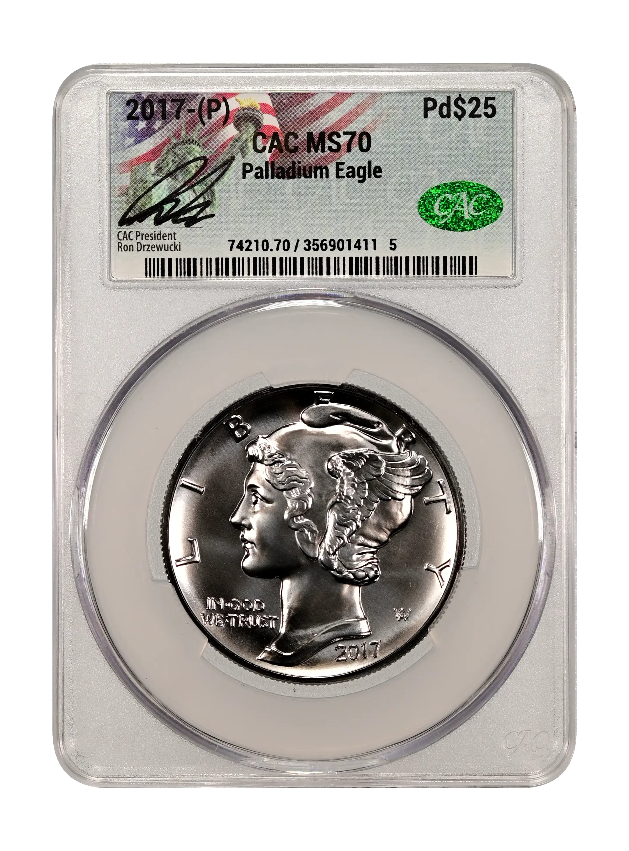 2017 $25 Palladium Eagle Values & Prices By Issue | Greysheet