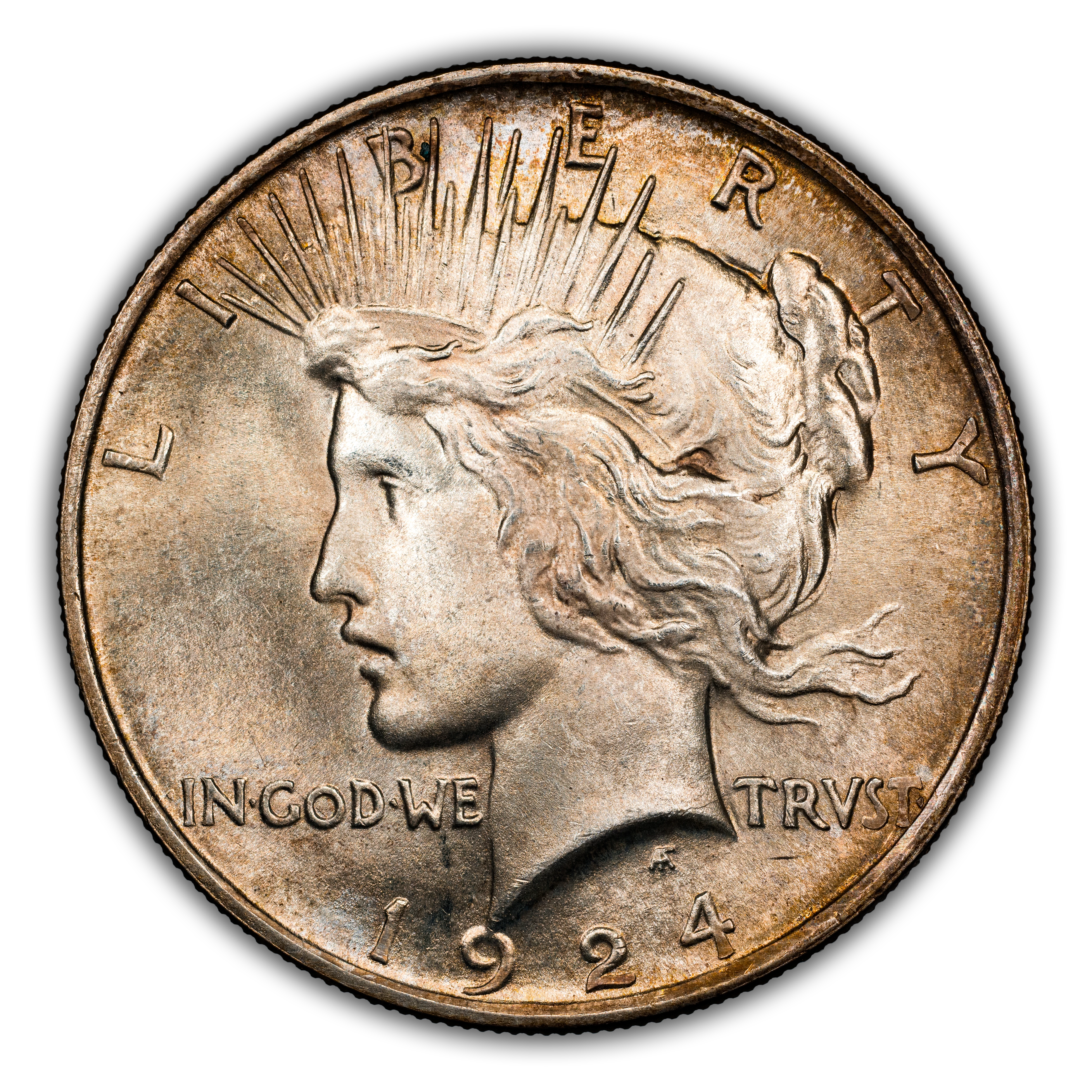 1924 $1 Doubled Reverse, VAM-2 MS