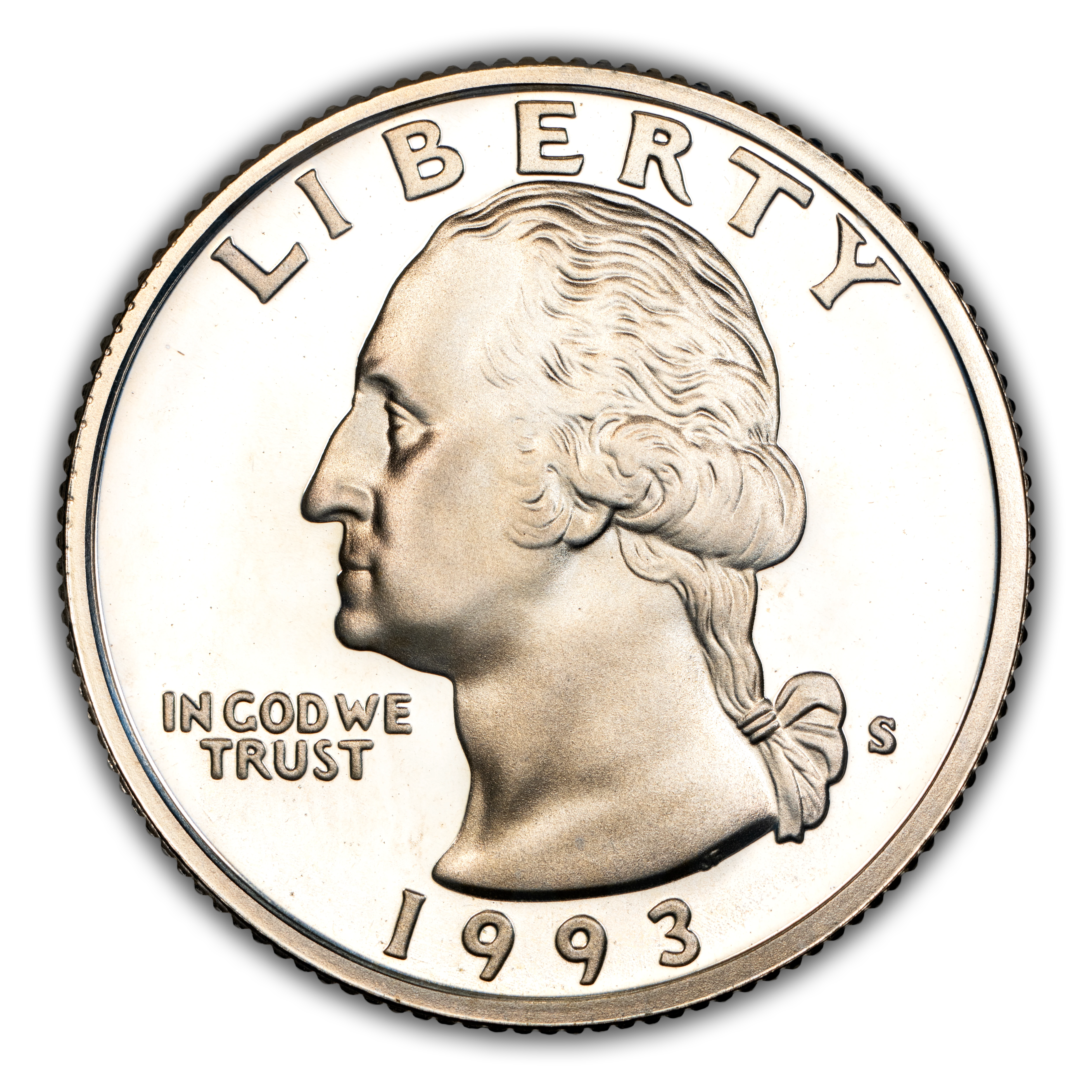 1993-S 25c Silver PR DCAM