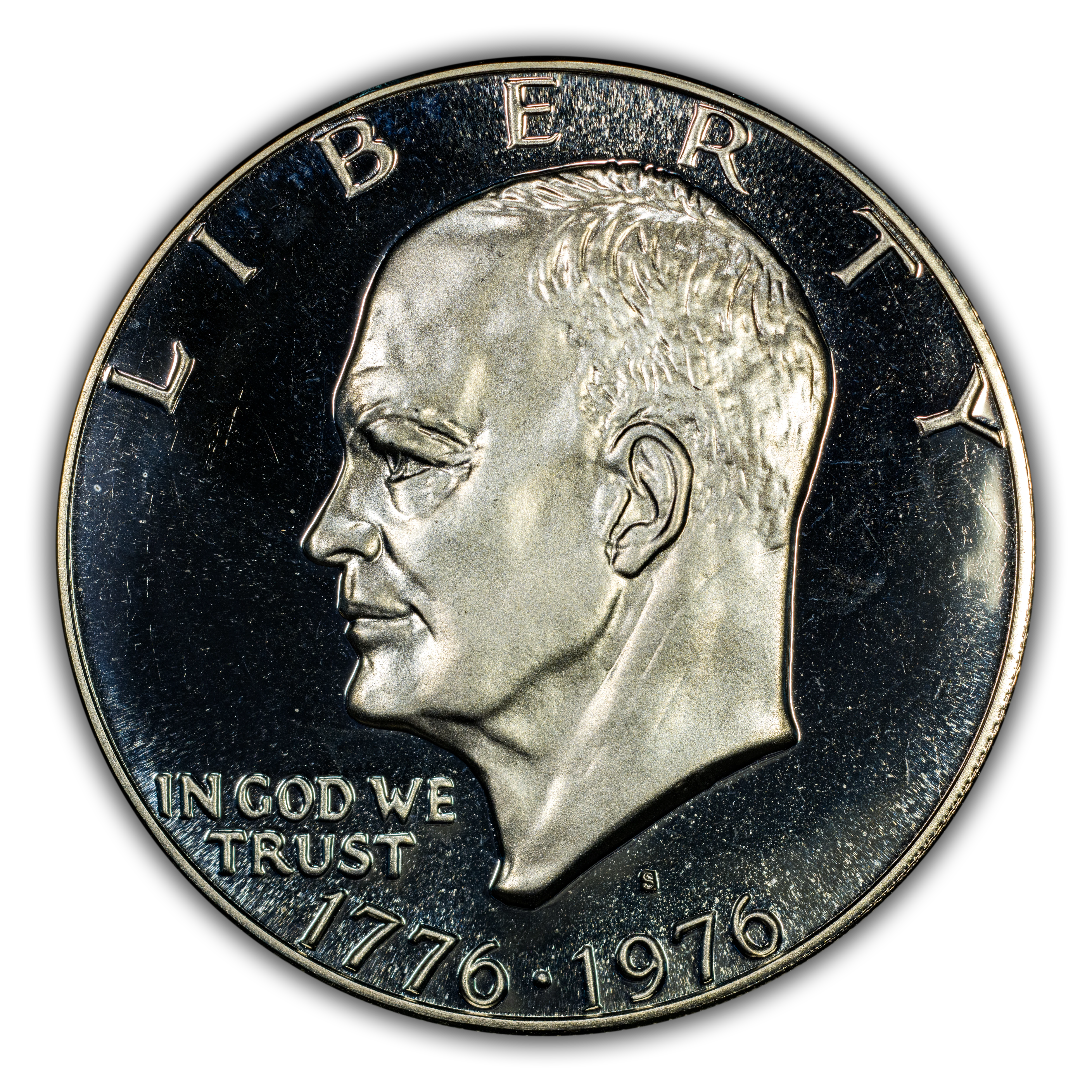 1976-S $1 Silver, Type 1 PR