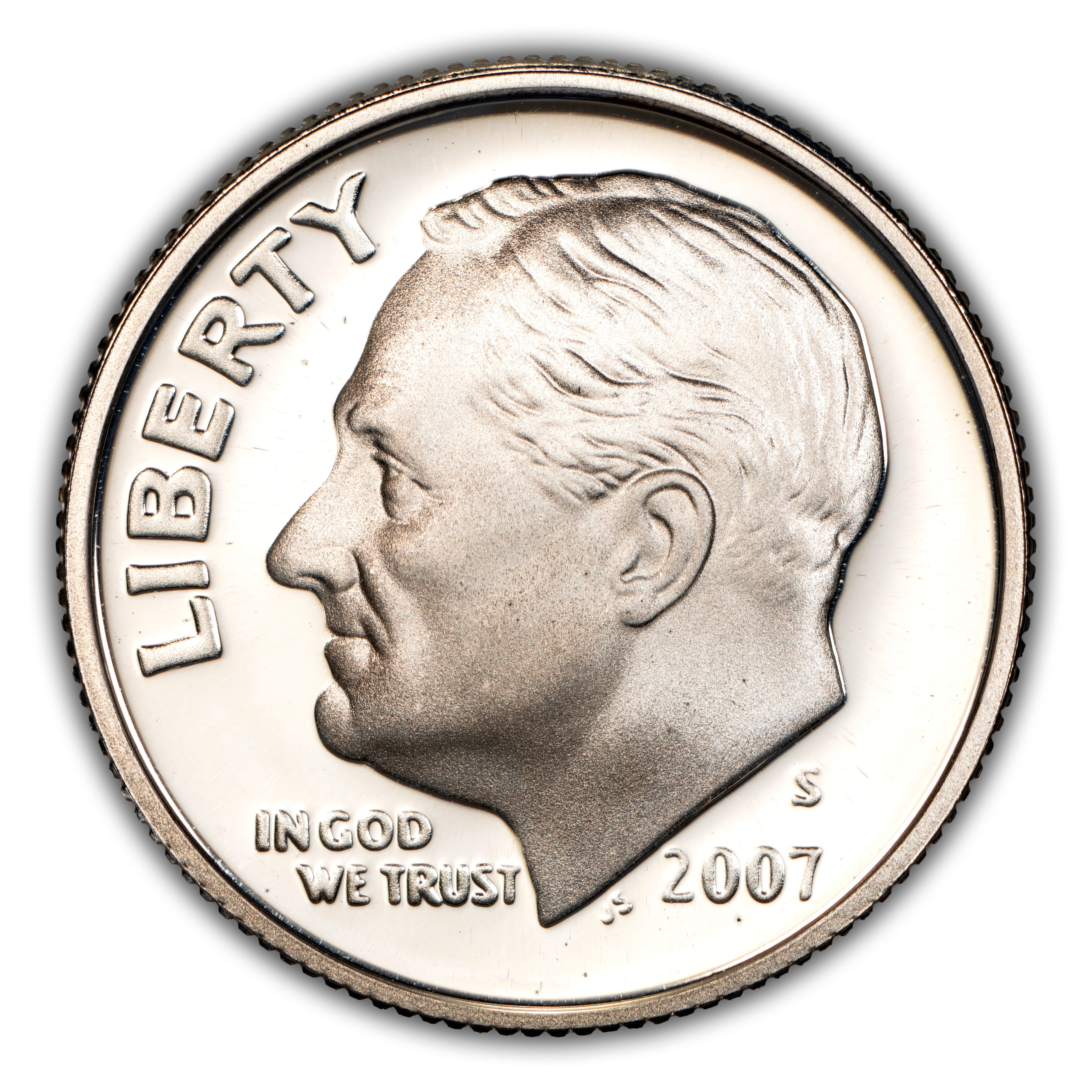 2007-S 10c Silver PR DCAM