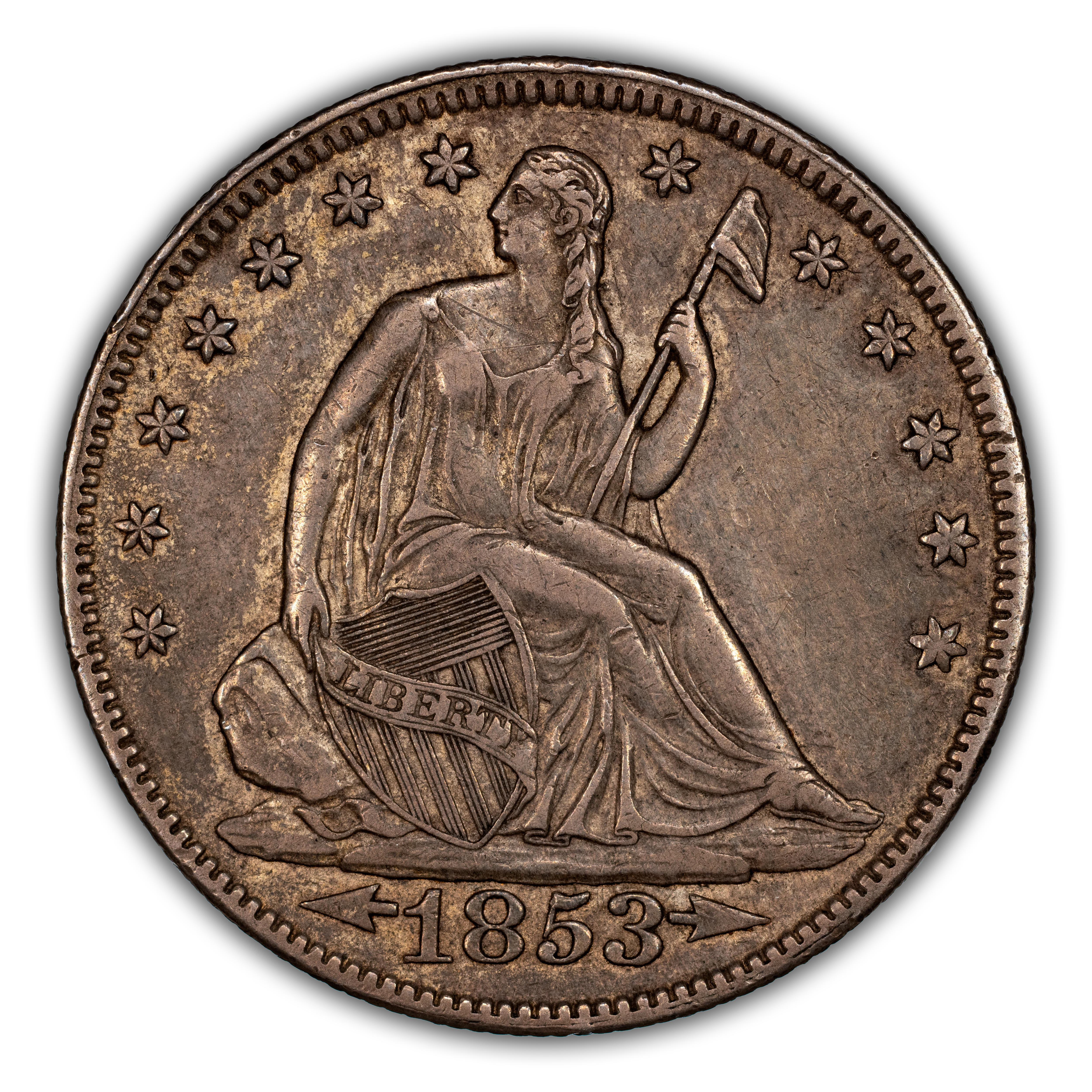 1853 50c Arrows & Rays, DDR, FS-802 MS