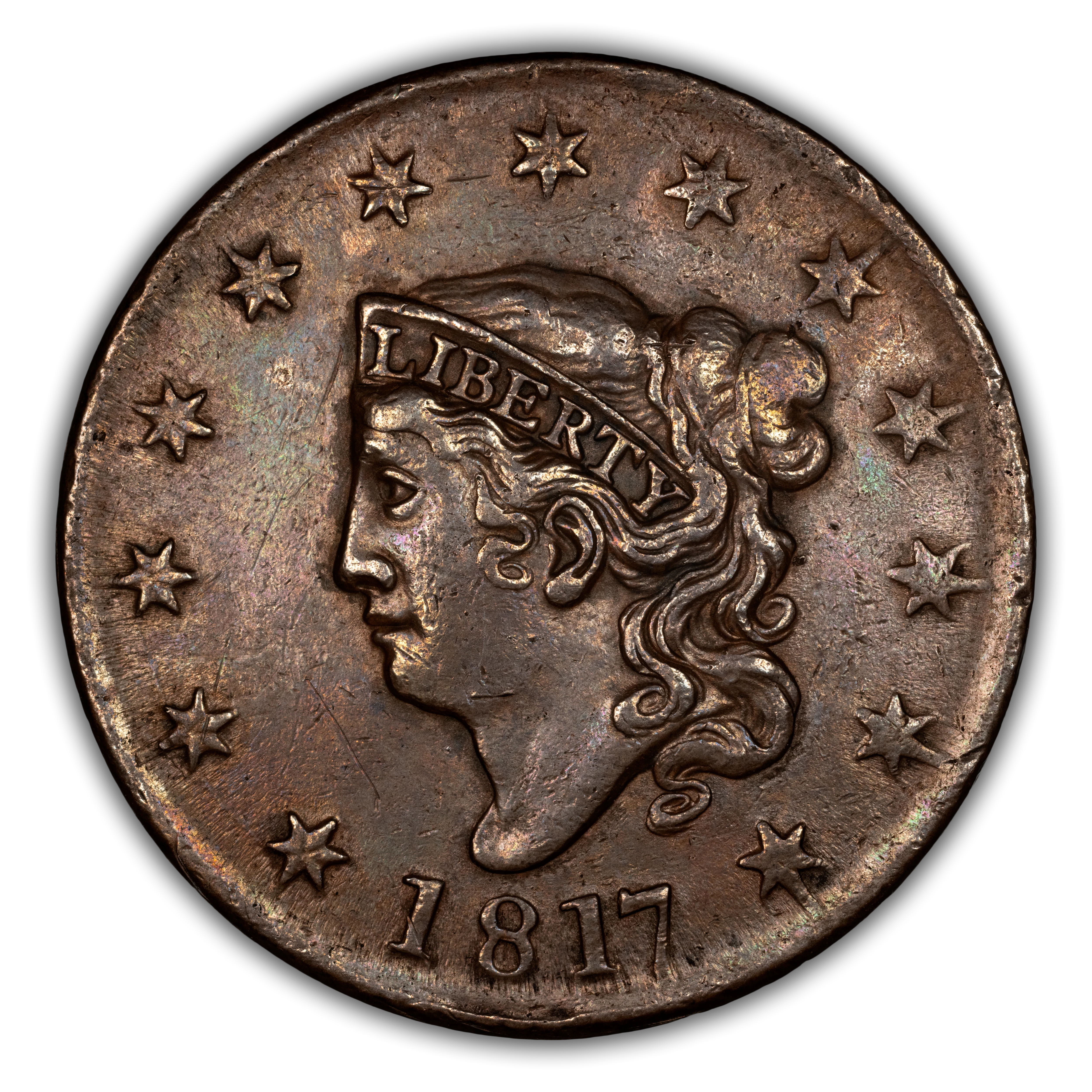 1817 Coronet Head Large Cent Values & Prices | Greysheet