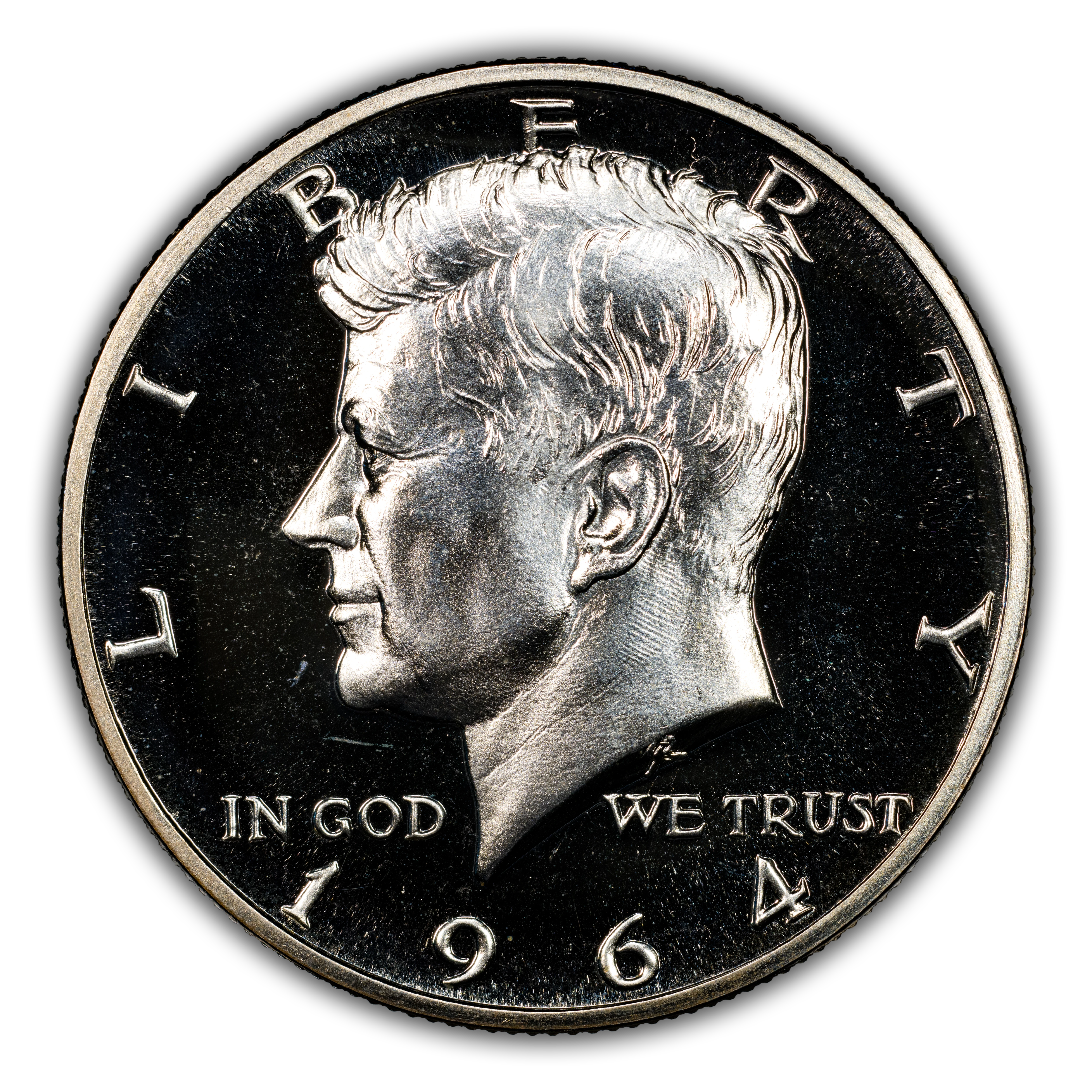 1964 50c Accented Hair, QDR, FS-802 PR CAM