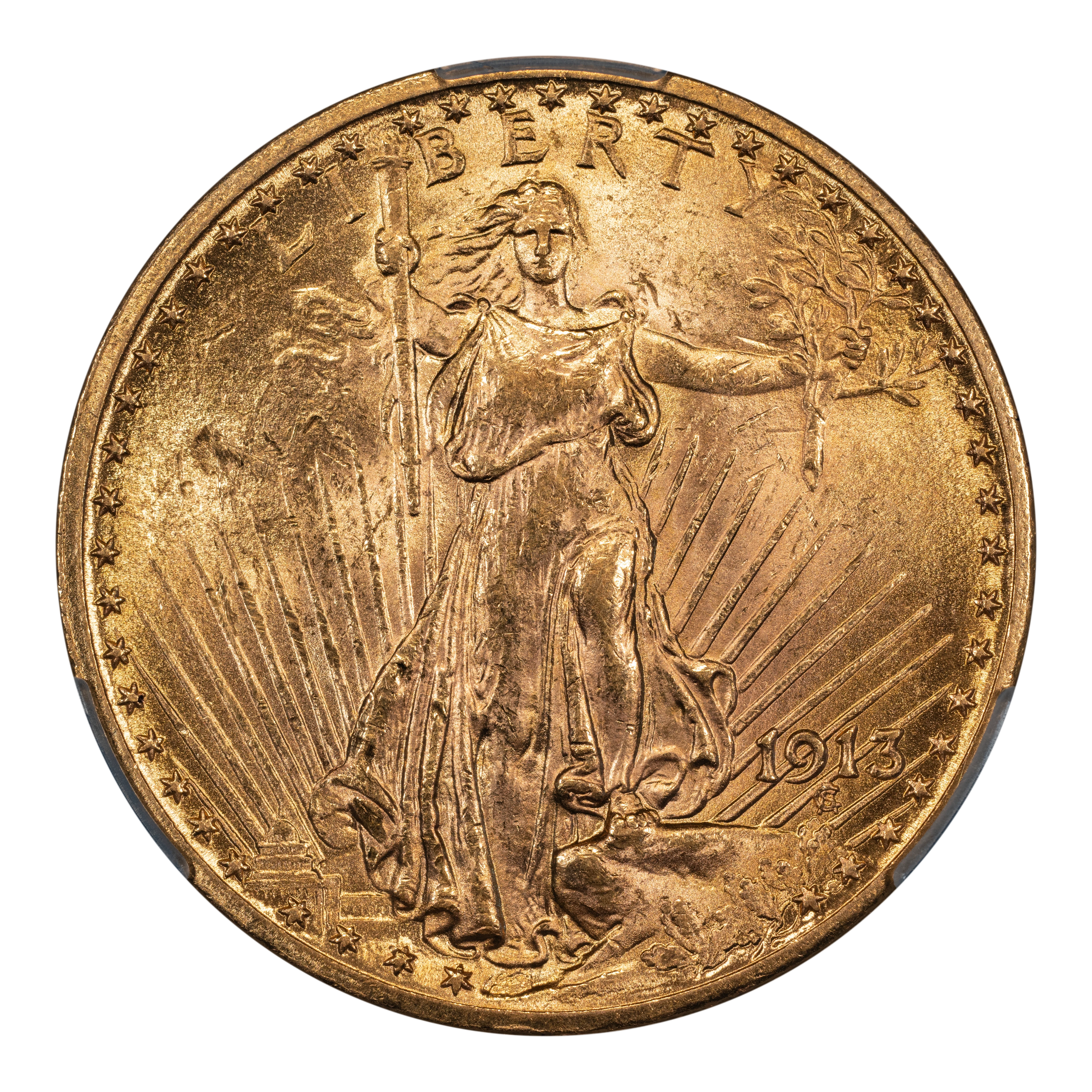 1913 $20 Saint Gaudens Gold Values & Prices | Greysheet