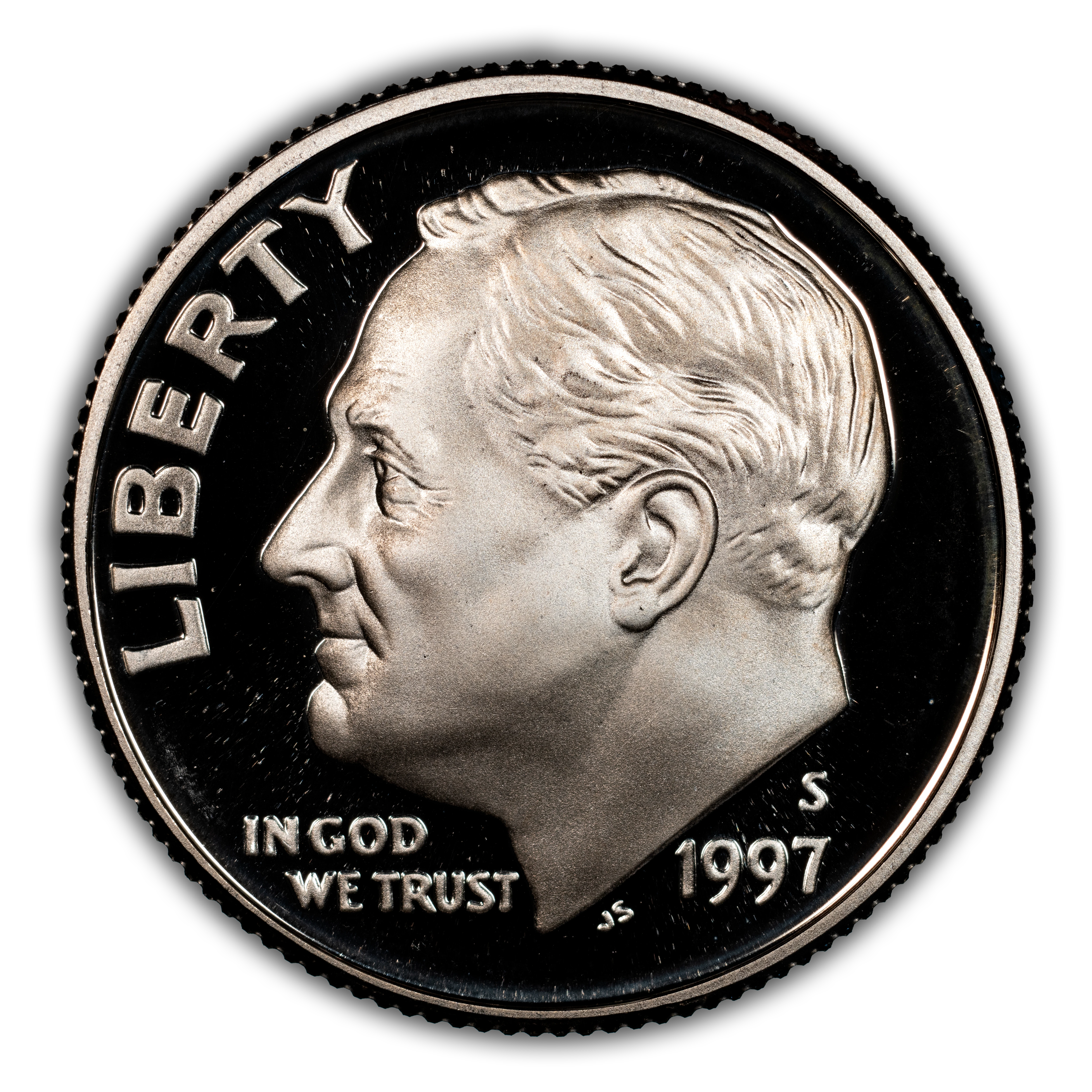 1997-S 10c Silver PR DCAM